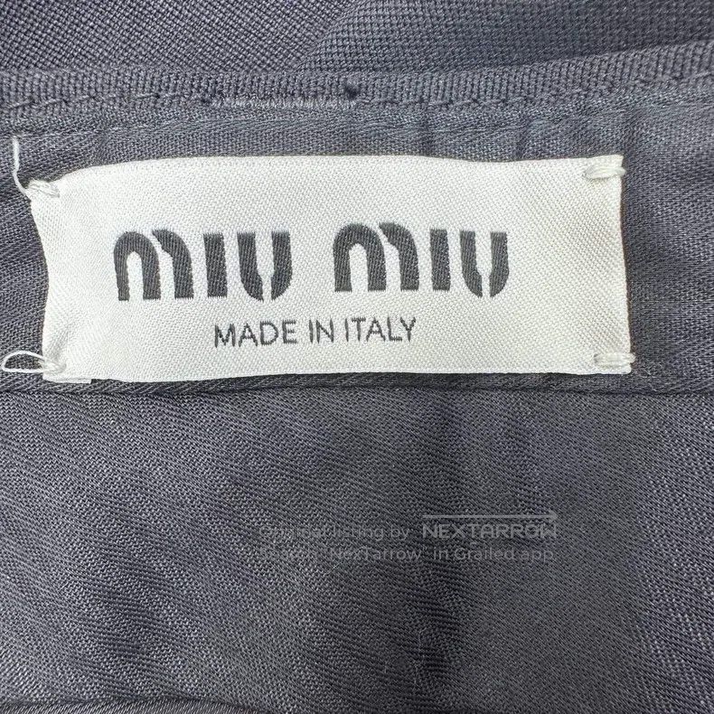 Miu Miu Miu Miu 38 Black casual shorts Size 22" - 3 Thumbnail