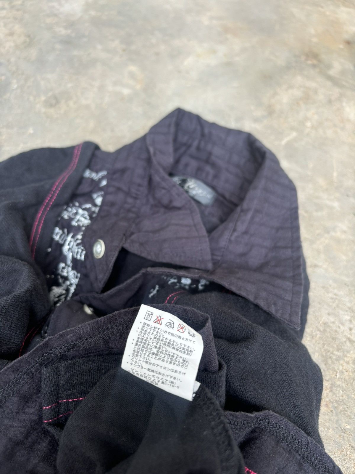 Hysteric Glamour × If Six Was Nine × Japanese Brand Y2k Double Layer Collins Ifsixwasnine Lgb Style Shirt Size US L / EU 52-54 / 3 - 6 Thumbnail