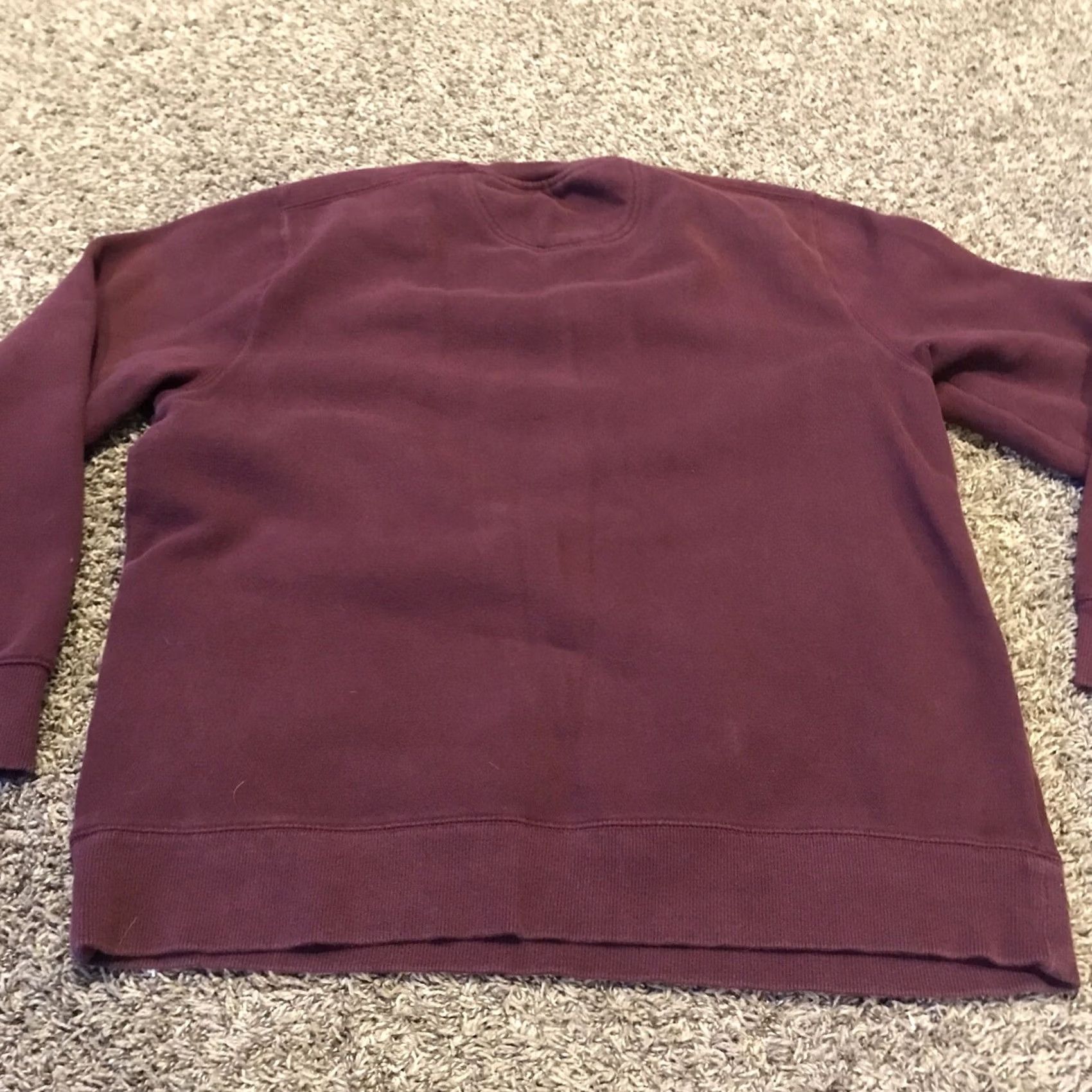 Izod IZOD Sweater Mens L Red maroon cotton pullover a31 Size US L / EU 52-54 / 3 - 4 Thumbnail