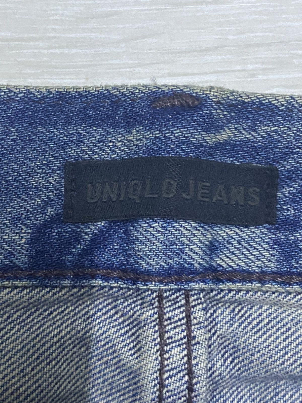 Uniqlo Vintage Japanese Brand Uniqlo Light Wash Tappered Leg Jeans Size US 36 / EU 52 - 14 Thumbnail