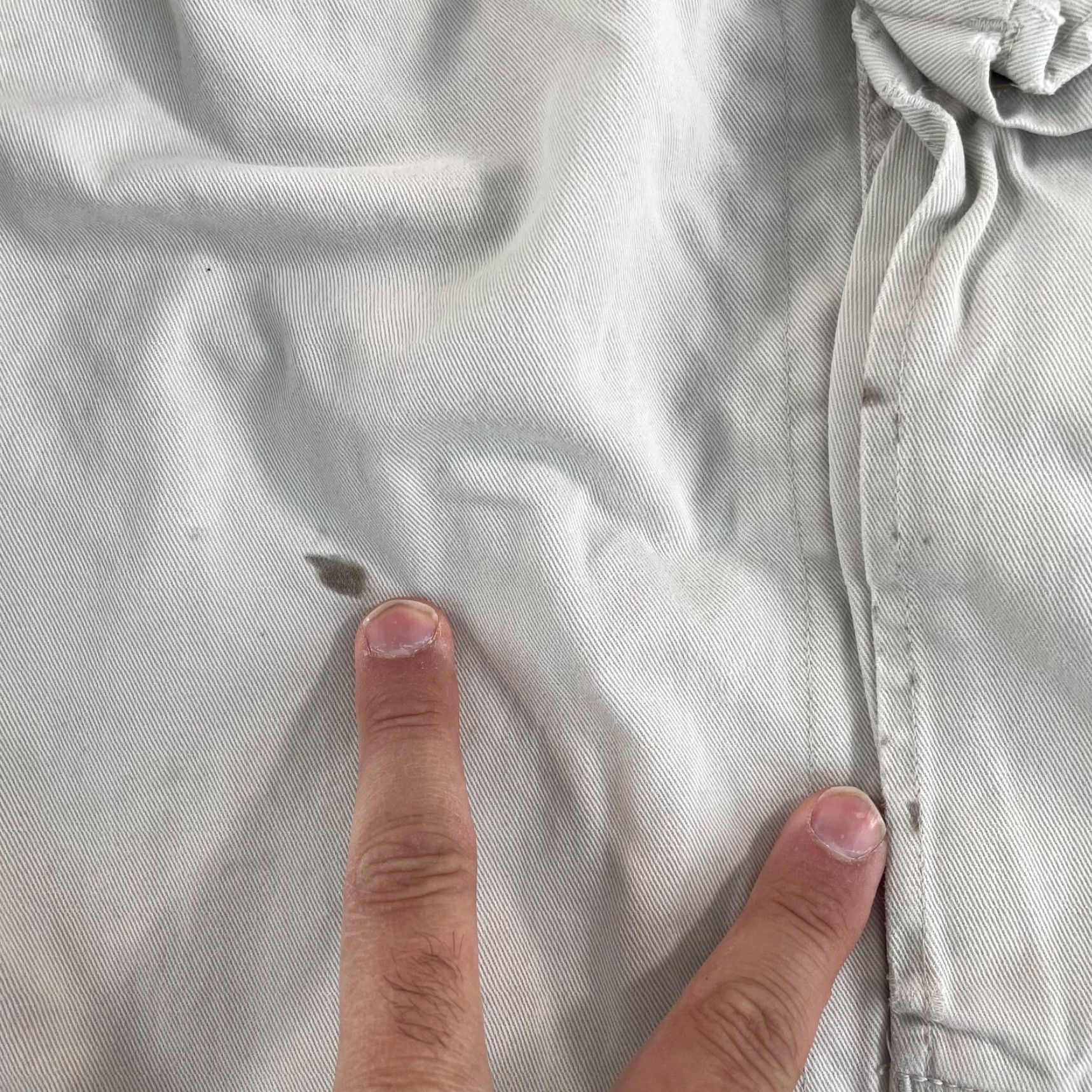 Abercrombie & Fitch VINTAGE Abercrombie & Fitch Cargo Pants Men 38x30 Baggy Military Grunge 90s Ivory Cotton Canvas Pockets Cargo Size US 38 / EU 54 - 6 Thumbnail