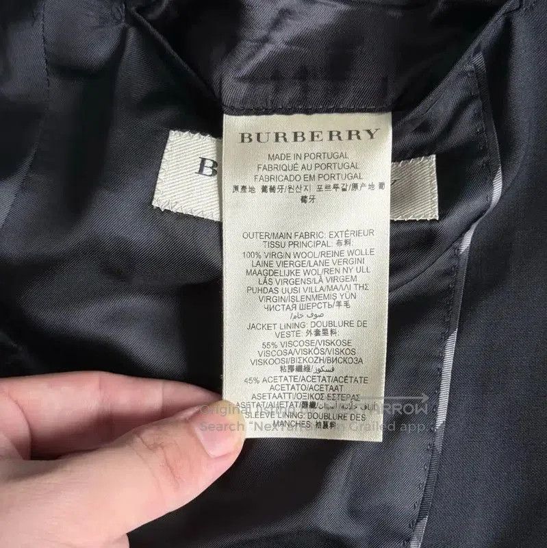 Burberry Burberry Black Cotton Men's Jacket. Size US M / EU 48-50 / 2 - 7 Thumbnail