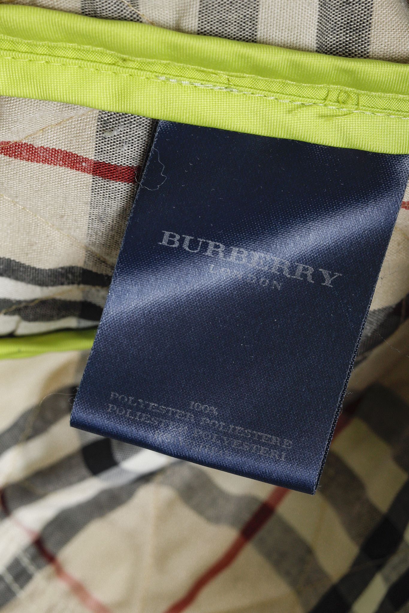 Burberry Burberry Neon Yellow Quilted Short Jacket Size M / US 6-8 / IT 42-44 - 10 Thumbnail