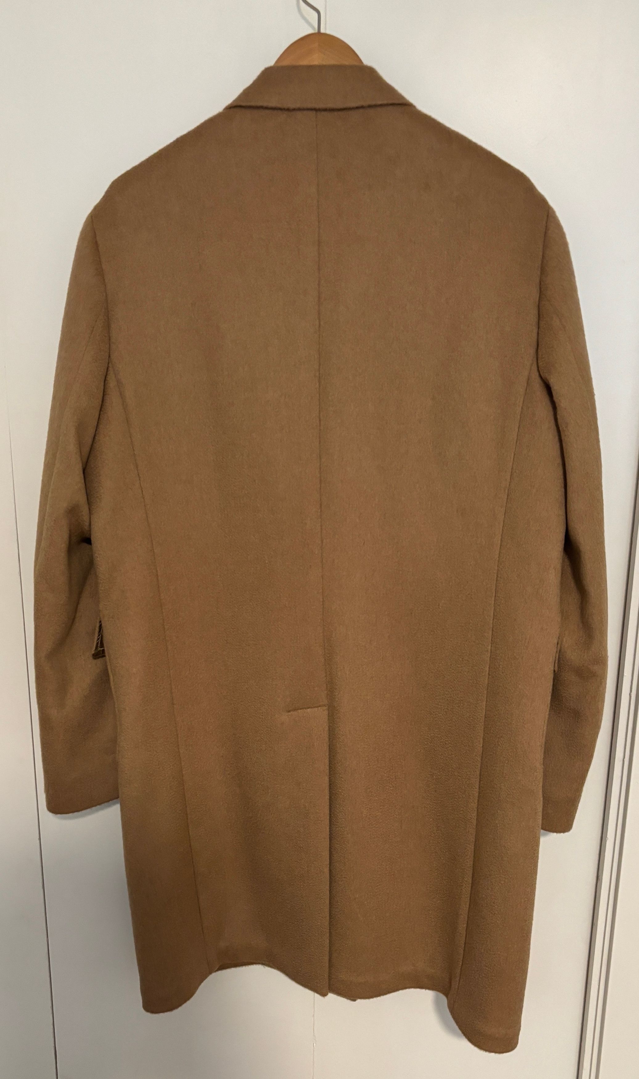 Brooks Brothers $1698 Made in Italy Camelhair Polo Coat/ Overcoat 44 - L/XL Size US L / EU 52-54 / 3 - 3 Thumbnail
