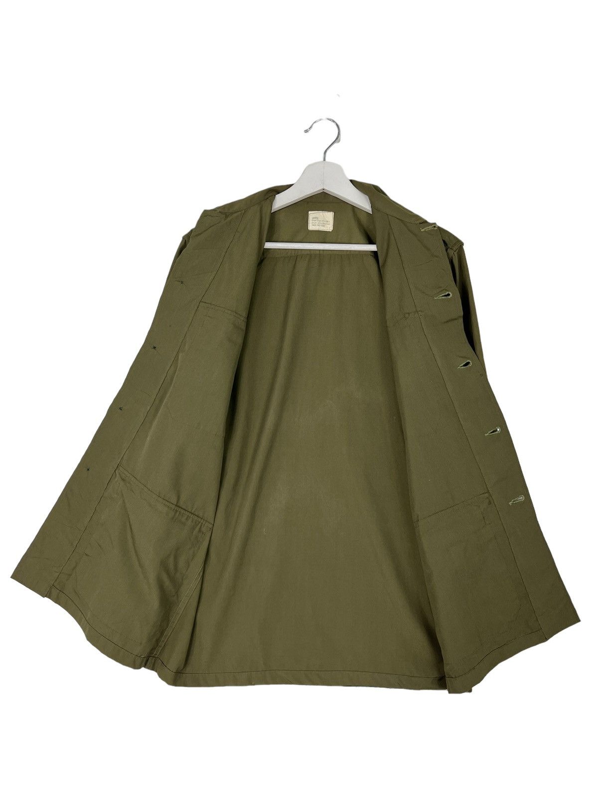 Japanese Brand 🔥 VINTAGE MILITARY SLANK POCKET SHIRT JACKET Size US L / EU 52-54 / 3 - 7 Thumbnail