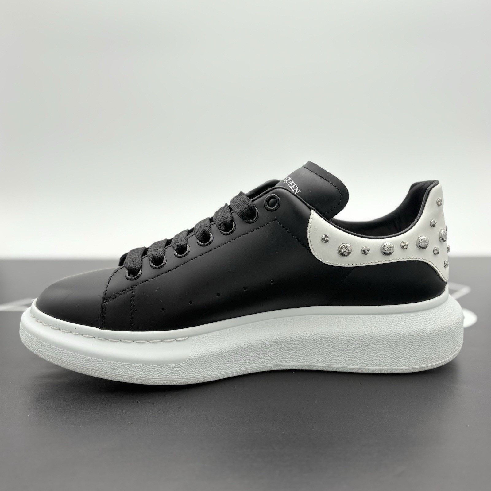 Alexander McQueen Alexander McQueen Studded Oversized ' White Black ' | CLEAN! Size US 10.5 / EU 43-44 - 4 Thumbnail