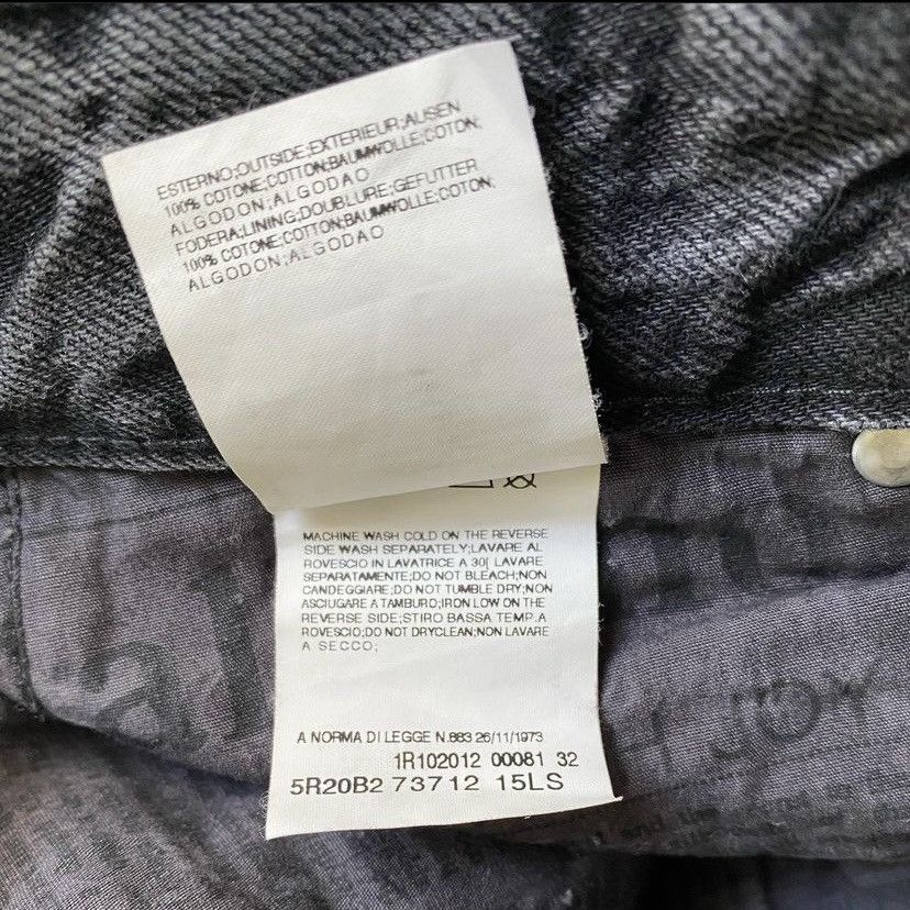 John Galliano Galliano Black Stone Wash Slim Fit Jeans Size US 29 - 9 Thumbnail