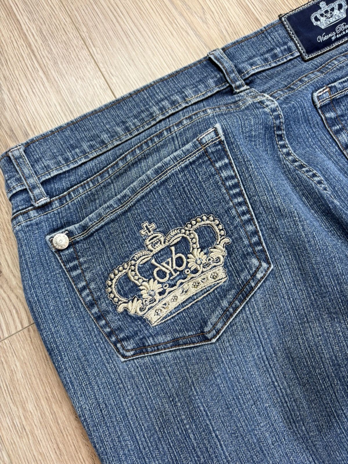 Victoria Beckham Victoria Beckham Like New 31 Women’s Jeans Rap Streetwear Size 31" - 3 Thumbnail