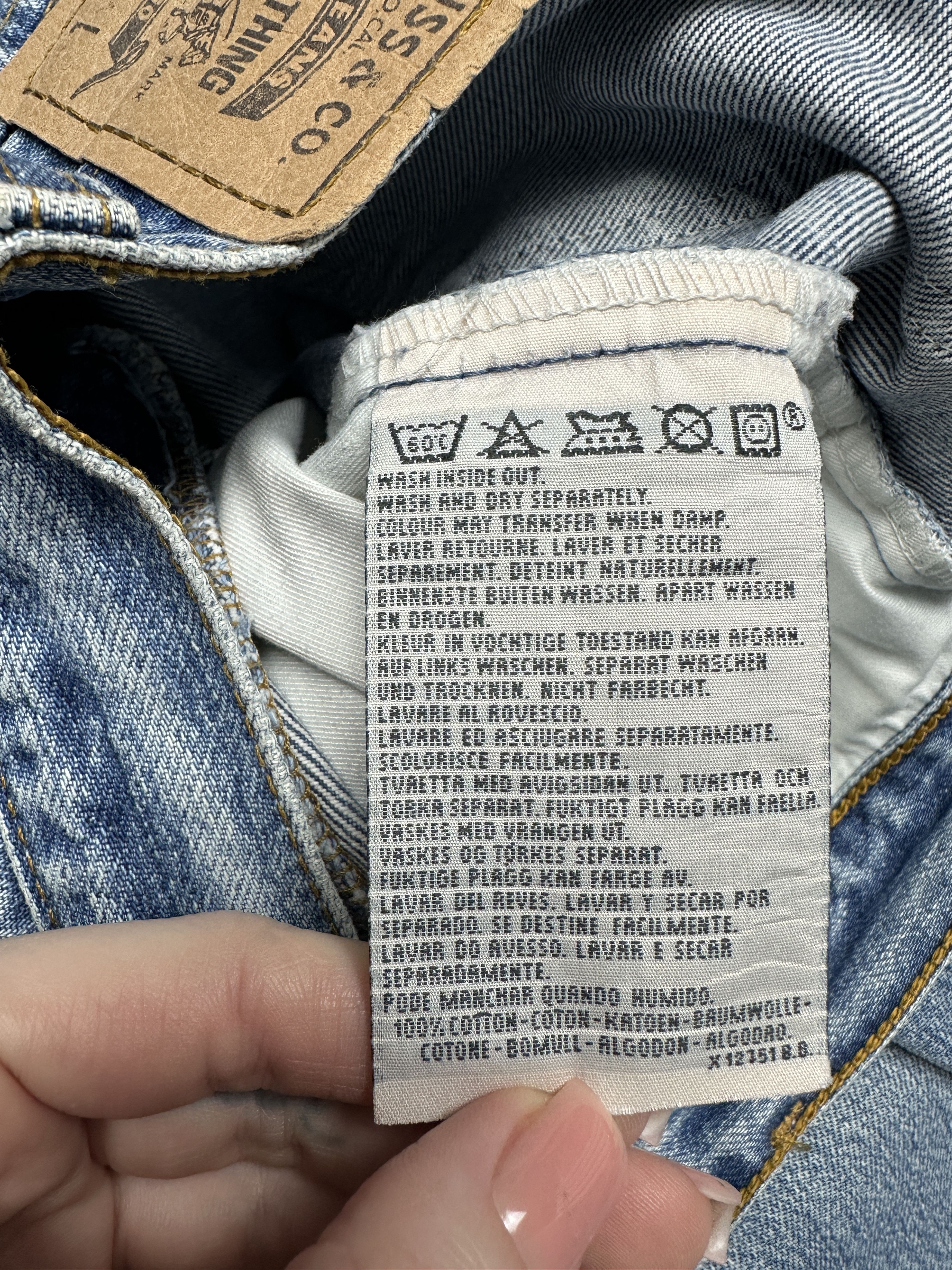 Levi's Levi's 391 Vintage Womens Denim Pants Orange Tab Jeans Size 36" / US 14 / IT 50 - 9 Thumbnail