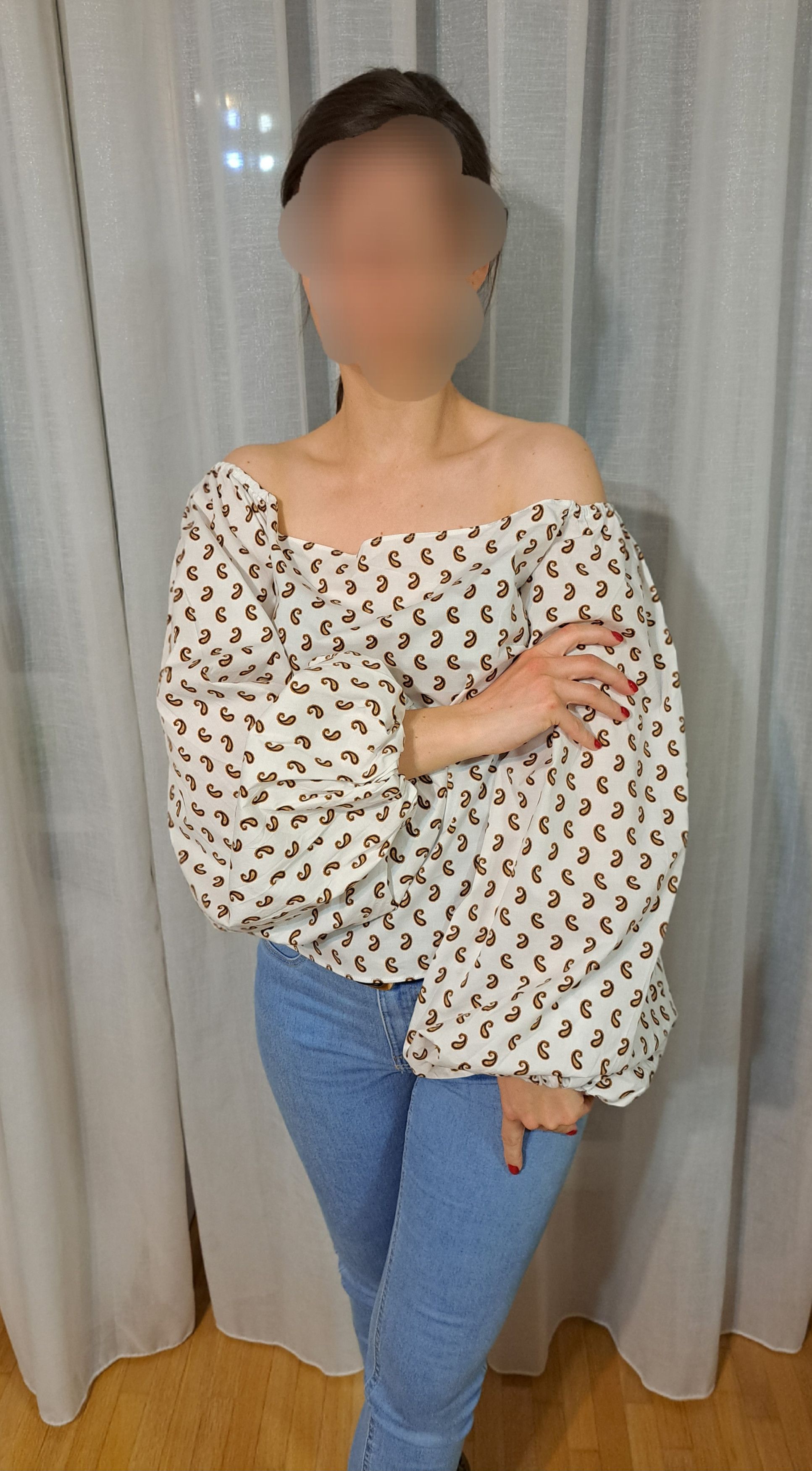 CAROLINE CONSTAS Caroline Constas white top, blouse, L Size L / US 10 / IT 46 - 2 Thumbnail