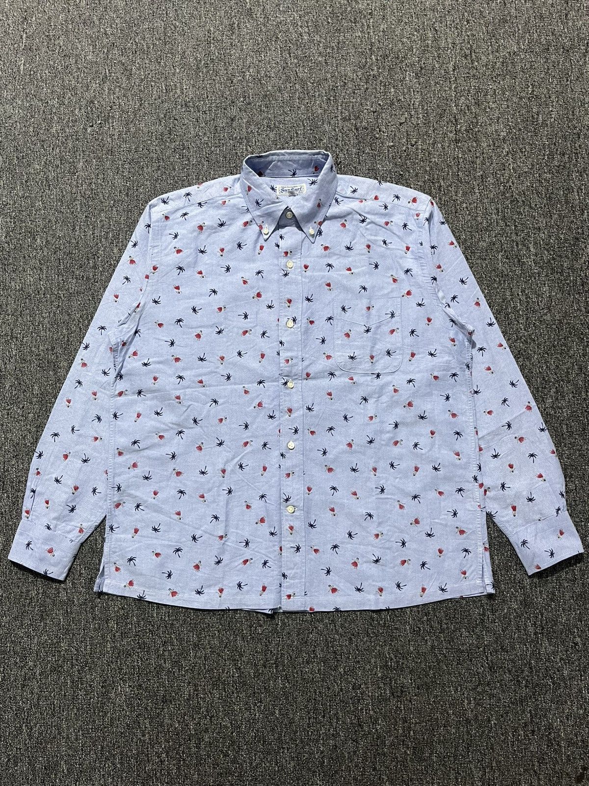 Sun Surf sun surf by toyo enterprises shirt button down Size US XL / EU 56 / 4 - 2 Thumbnail