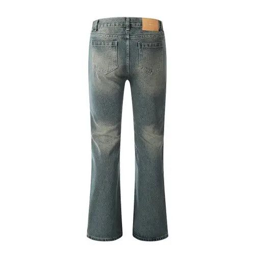 VIBE Street casual solid color distressed flared casual jeans Size US 32 / EU 48 - 2 Thumbnail