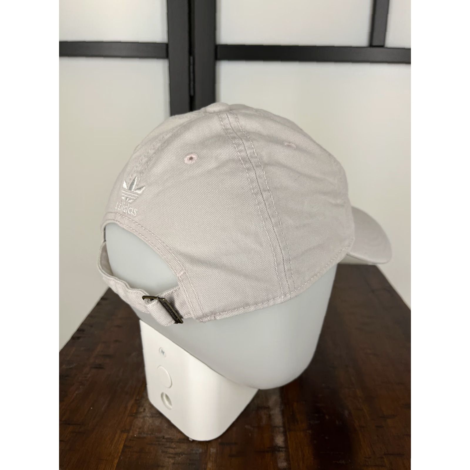 Adidas Adidas Hat Cap Strap Back One Size Light Pink Twill 100% Cotton Trefoil Golf Hat Unisex Adults Mens Womens Boys Girls Size ONE SIZE - 7 Thumbnail