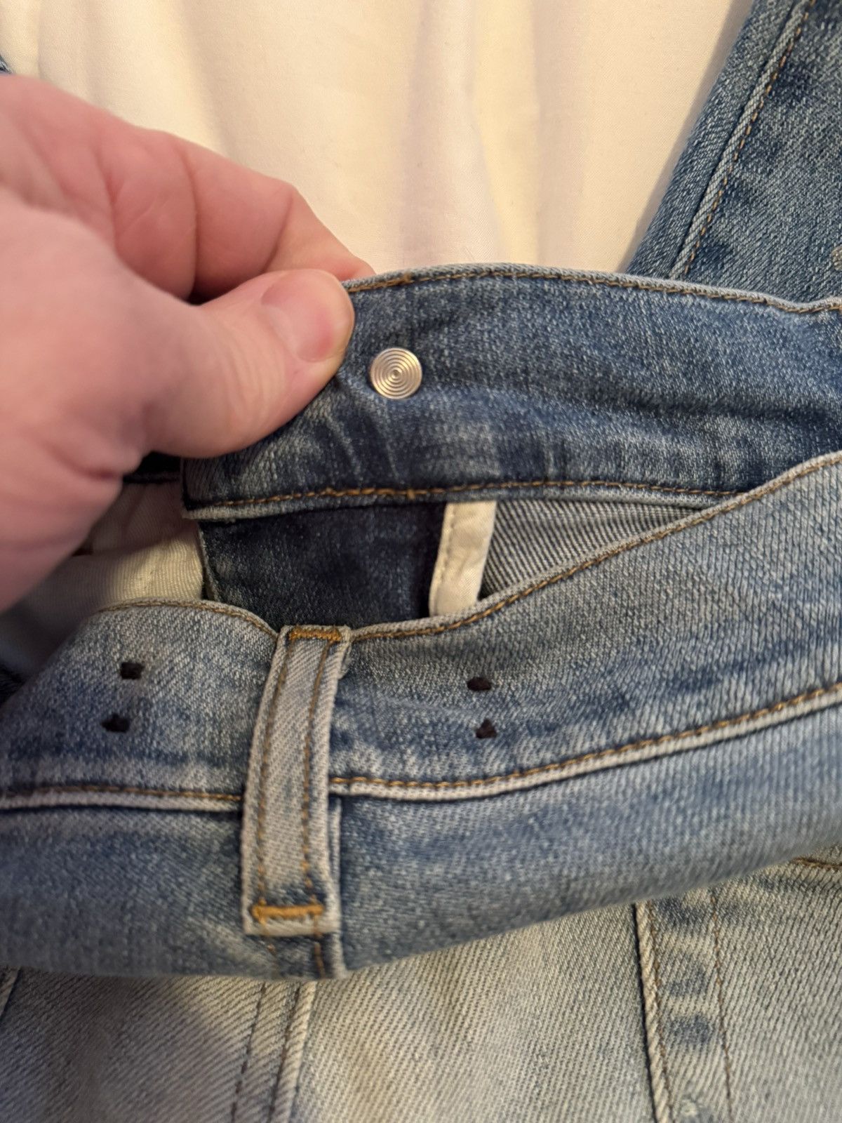 Amiri Amiri Rosebowl 'Artist Broken' Jeans Size US 38 / EU 54 - 6 Thumbnail