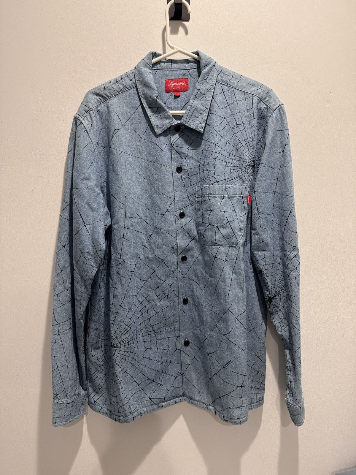 Supreme Supreme Patchwork Oxford Shirt Size L | Grailed