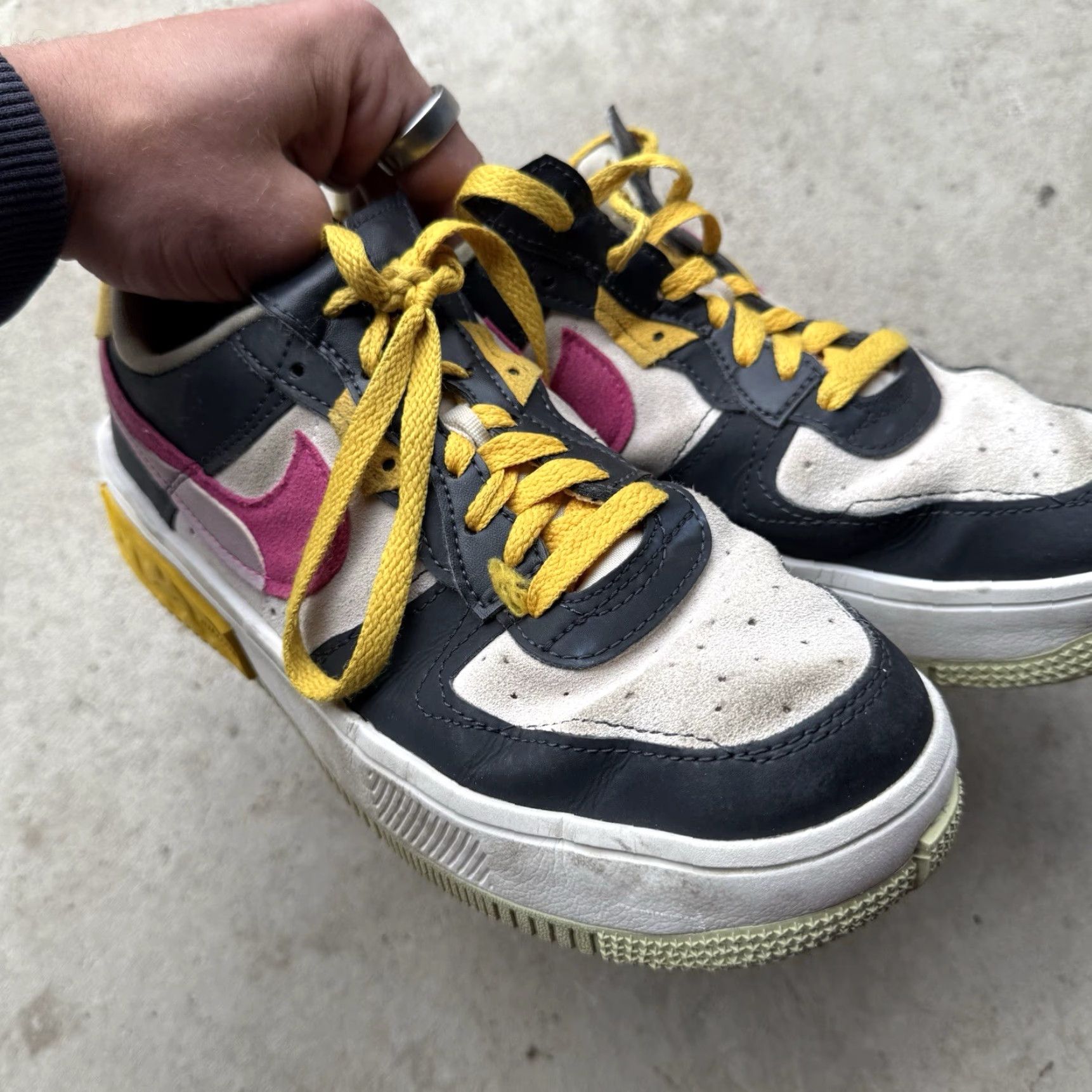 Nike VINTAGE Nike Air Force 1 Fontanka Pink Prime Women’s Size 8 Sneaker Size US 8 / IT 38 - 3 Thumbnail