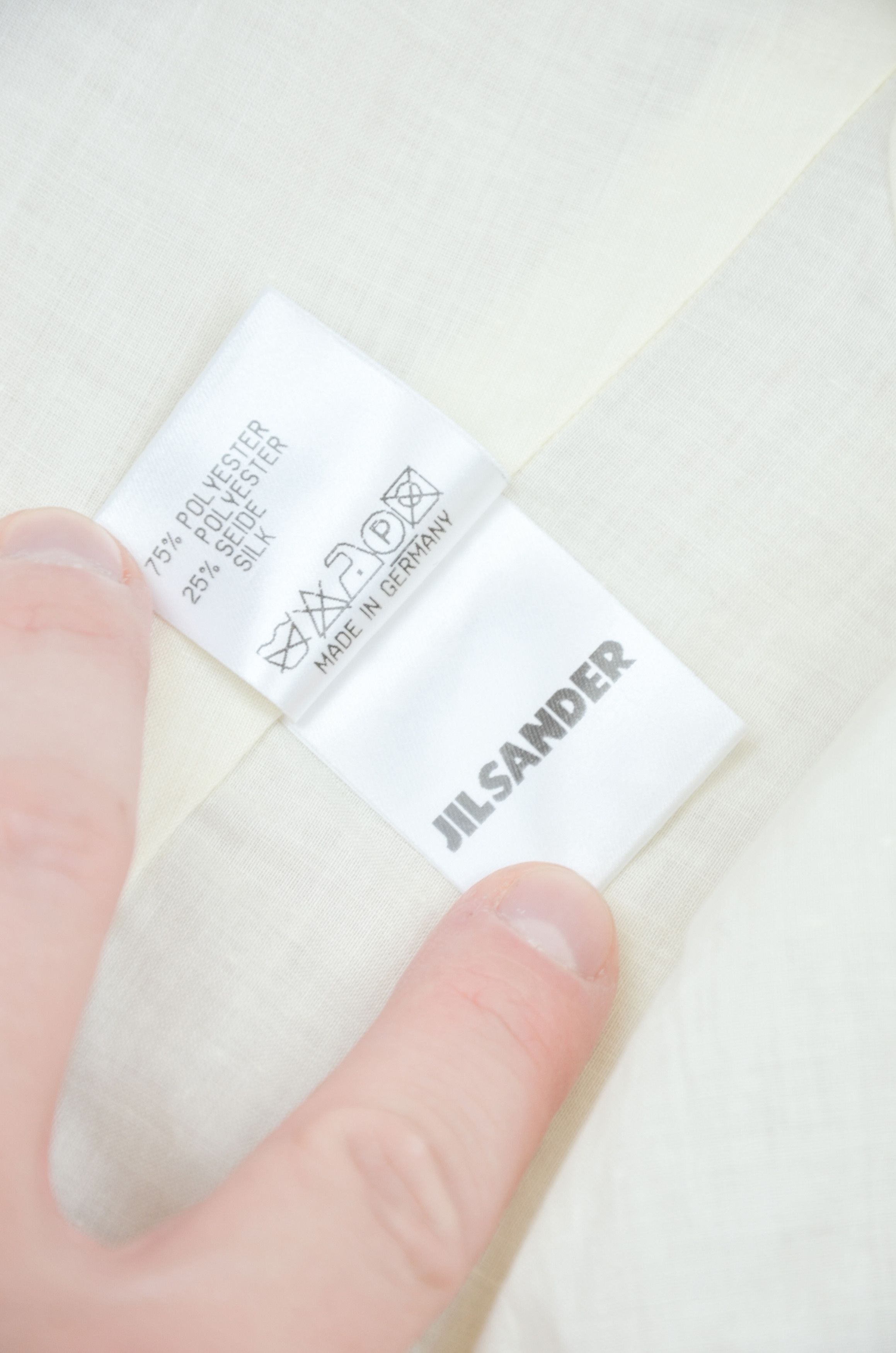 Jil Sander Jil Sander Vintage Beige Nylon Shimmer Blazer size 42 Size M / US 6-8 / IT 42-44 - 9 Thumbnail
