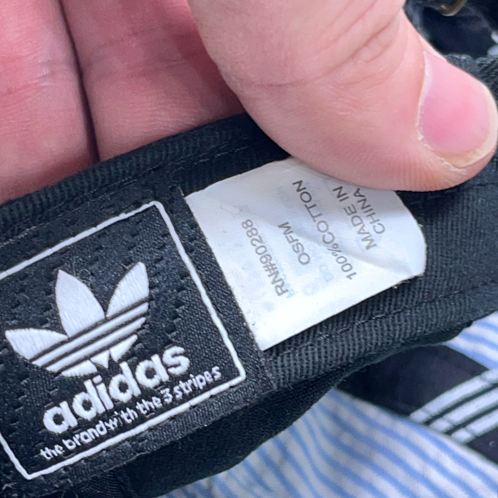 Adidas Adidas Hat Cap Strap Back Black White Trefoil Logo Twill Dad Adjustable Adult One Size Black Baseball Cap Mens Retro Logo Outdoor Sports Cap Size ONE SIZE - 7 Thumbnail