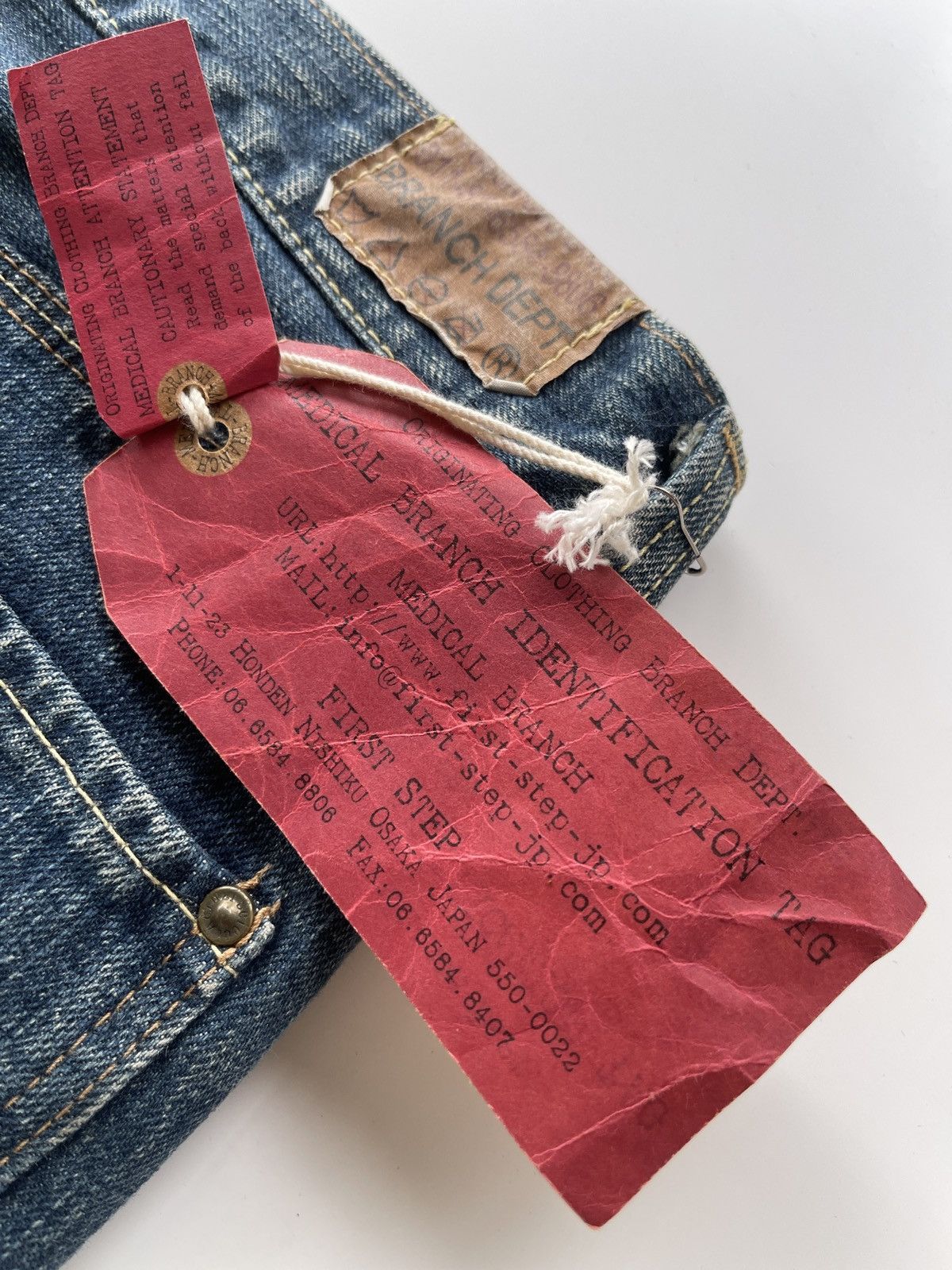 BRANCH DEPT❗️Double Waist Flare Multipocket Union Made Jeans