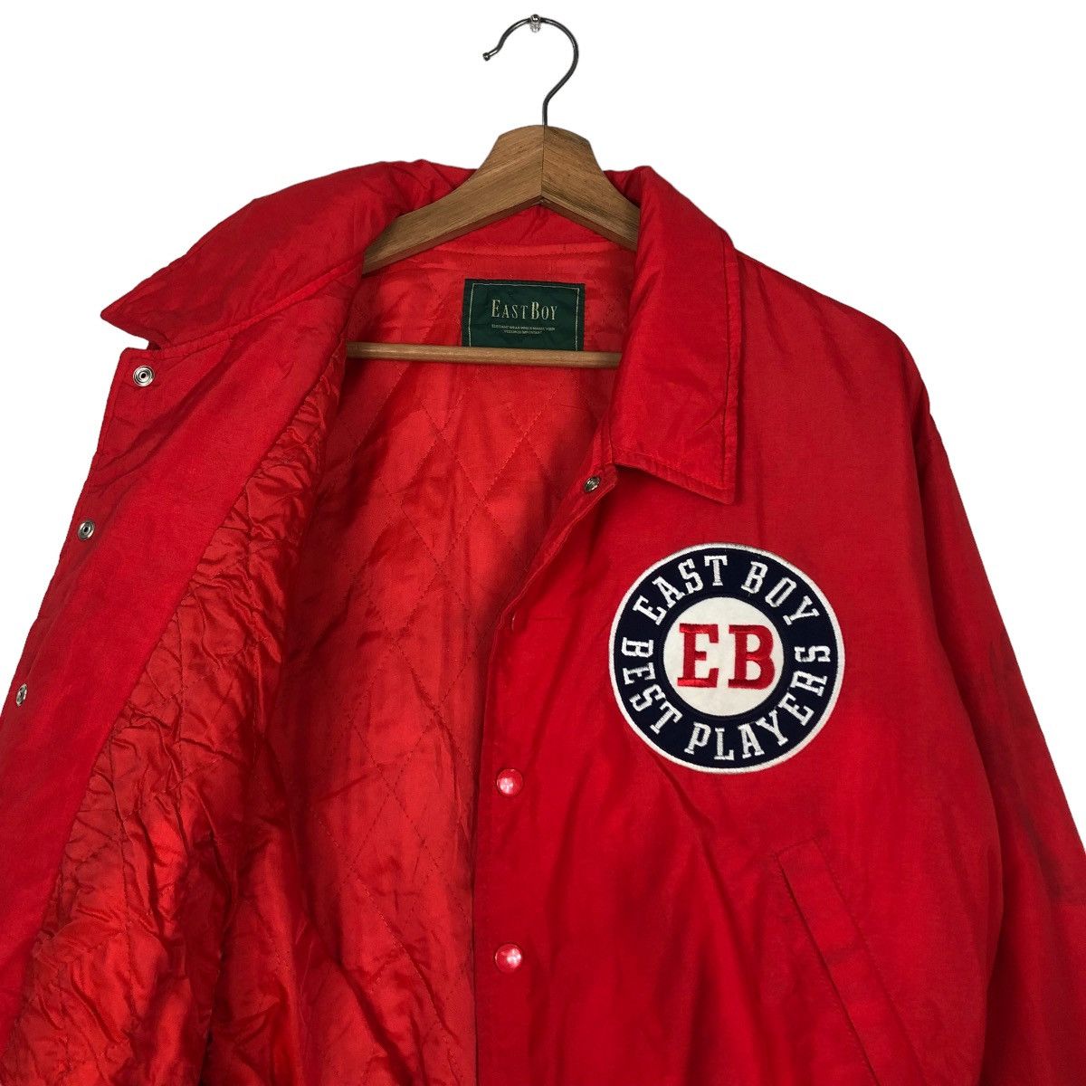 Japanese Brand 📌VINTAGE BOMBER JACKET EAST BOY EMBROIDERY BIG LOGO Size US M / EU 48-50 / 2 - 11 Thumbnail