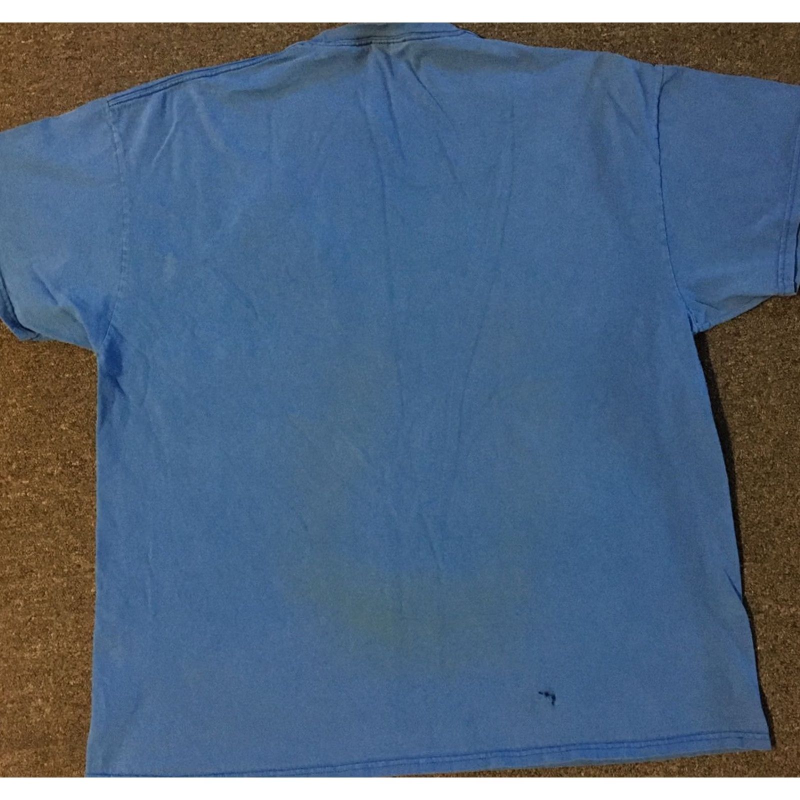 Vintage VINTAGE Frito Lay Good Fun Faded Distress Promo Shirt 2XL Blue Graphic Tee Men 90s Snack Food Grunge Ghost USA USA 90s Mens Size US XXL / EU 58 / 5 - 2 Thumbnail