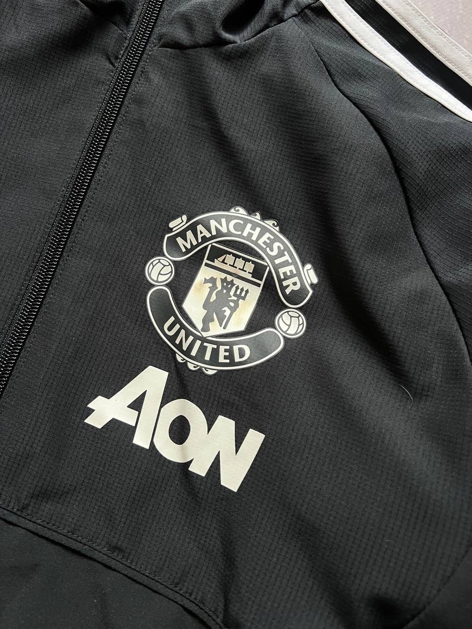 Adidas ADIDAS MEN FC MANCHESTER UNITED 2017/2018 JACKET FOOTBALL XS Size US XS / EU 42 / 0 - 4 Thumbnail