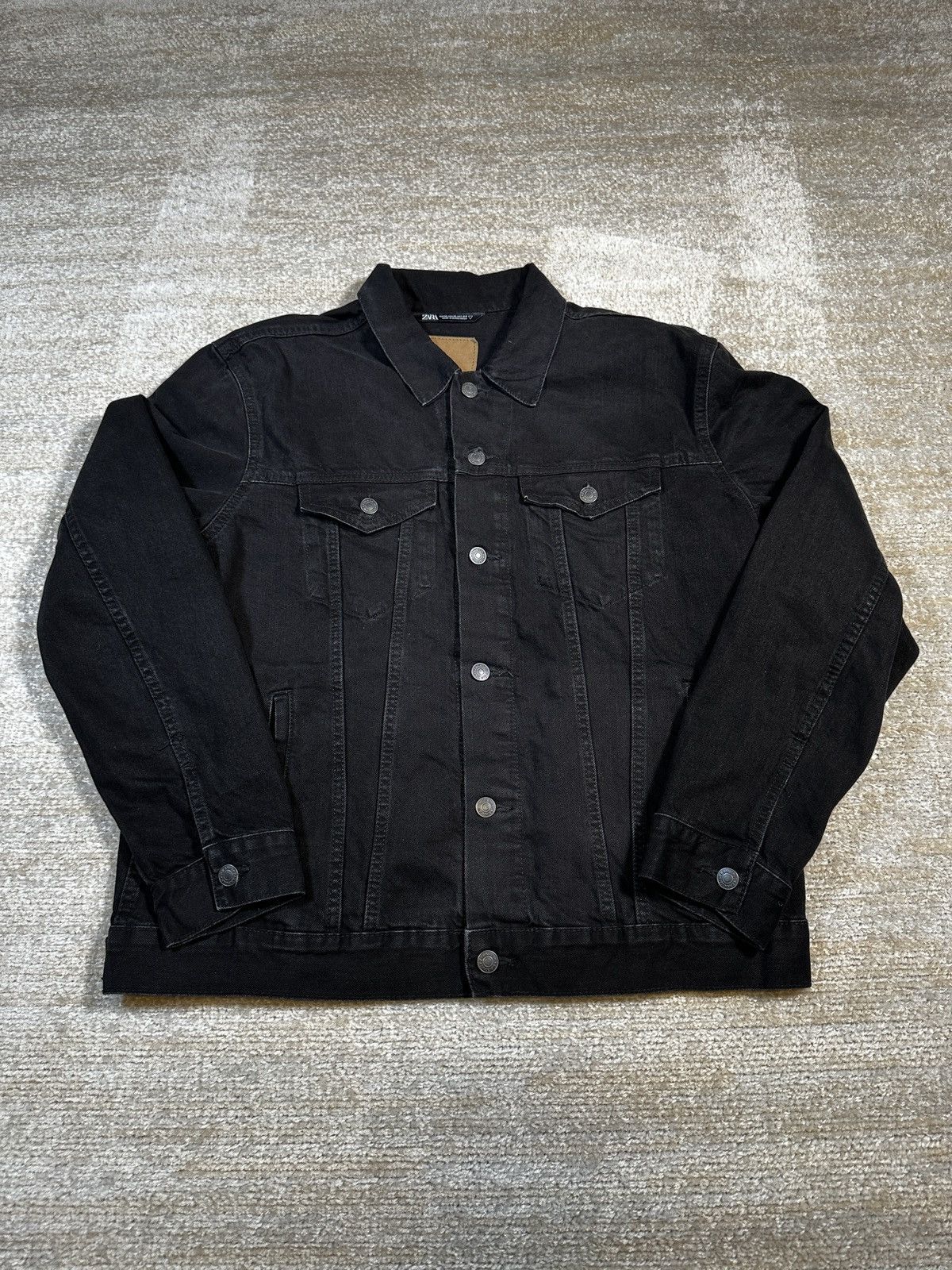 Streetwear Vintage Zara Zara Denim Jean Jacket Grailed