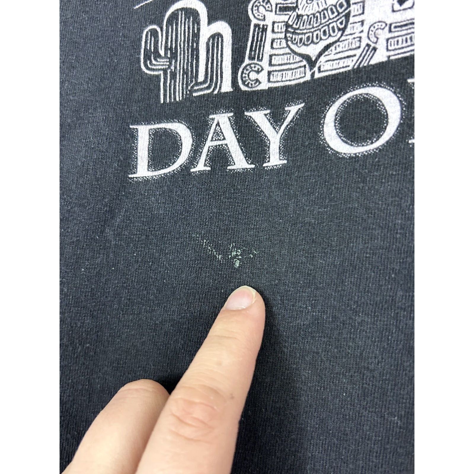 Sugar Day Of The Dead Mens Medium Black Short Sleeve T Shirt Jesus Cruz Jr. Sugar Shirt Mens M Black Day Of The Dead Size US M / EU 48-50 / 2 - 7 Thumbnail
