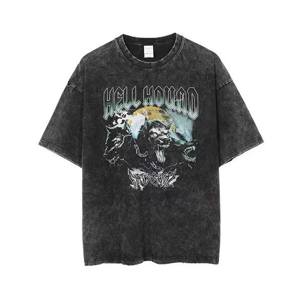 VIBE y2k Retro Hip Hop Loose Fit Sports T-Shirt Size US M / EU 48-50 / 2 - 7 Thumbnail