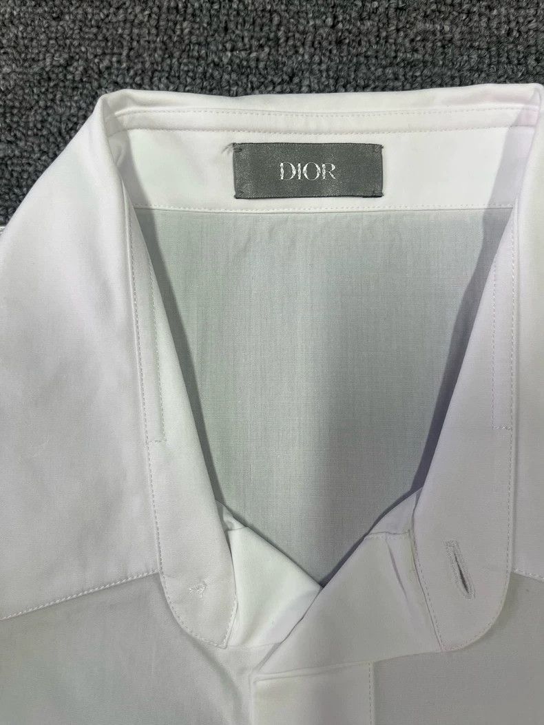 Dior Dior Men's webbing shirt white shirt Size US XS / EU 42 / 0 - 3 Thumbnail