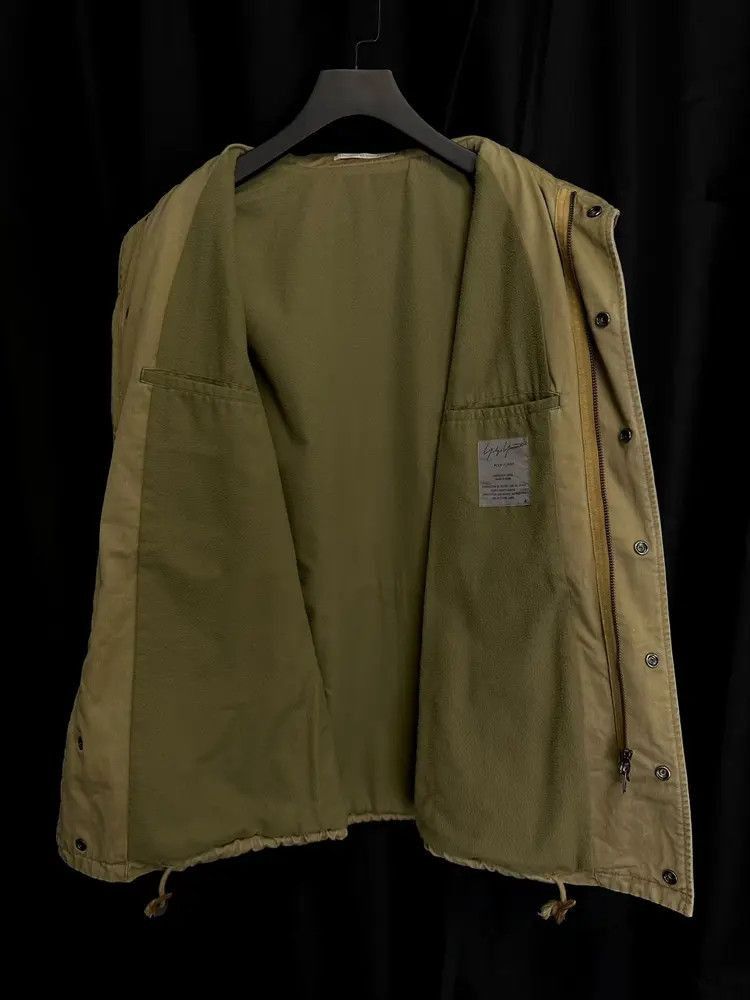 Yohji Yamamoto Sz 4 Yohji Yamamoto Pour Homme 11AW Crow Print Parka Size US XL / EU 56 / 4 - 7 Thumbnail