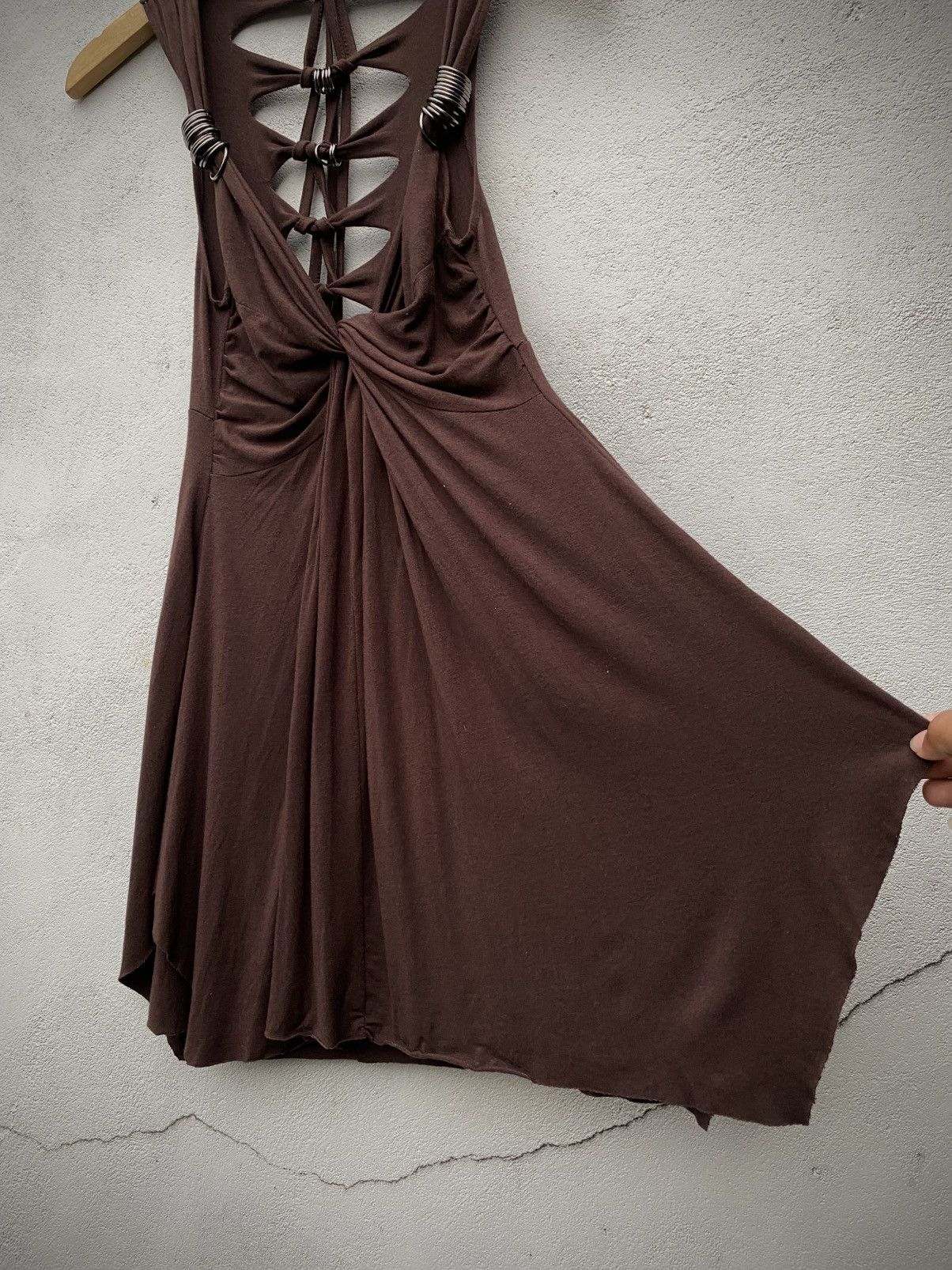 Yasuyuki Ishii EDGE LINE PUNK GOTHIC STYLE FLARED DRESSES Size ONE SIZE - 9 Thumbnail