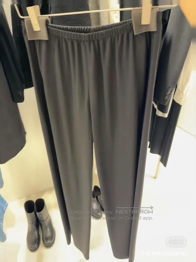 The Row The Row size S Black trousers Size 23" - 1 Thumbnail