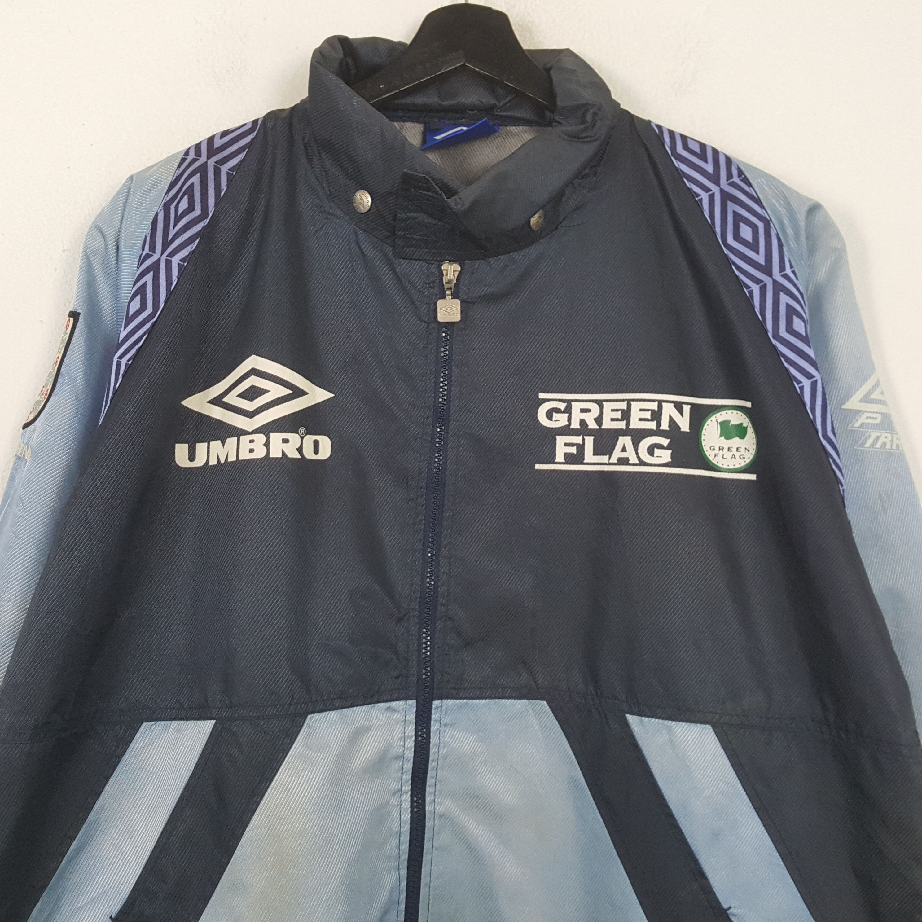 Umbro England Green Flag Umbro Sportswear Jacket RR6 Size US XXL / EU 58 / 5 - 4 Thumbnail
