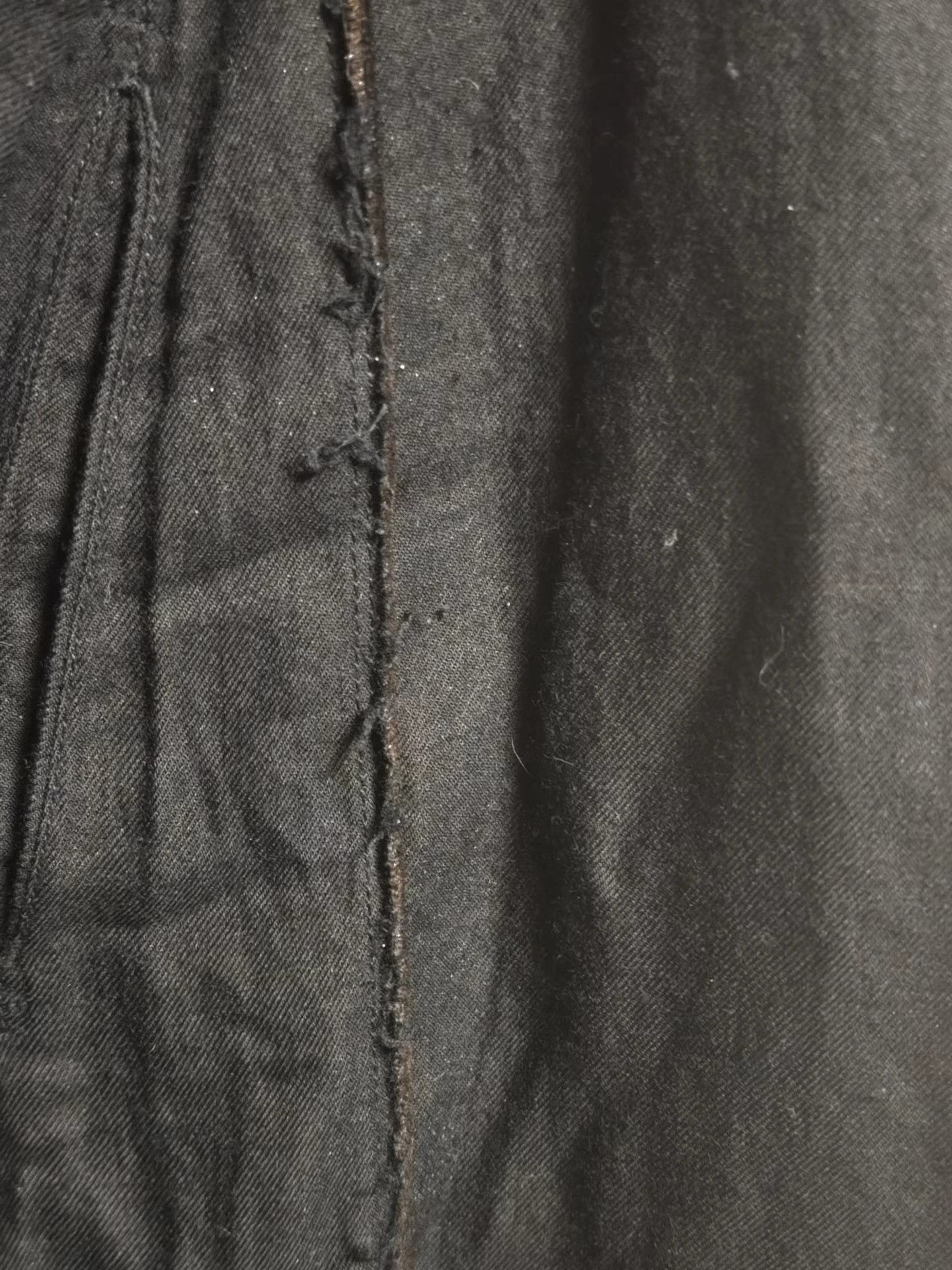Ziggy Chen Ziggy Chen Black Distressed Shearling Suit Blazer Size 48S - 7 Thumbnail
