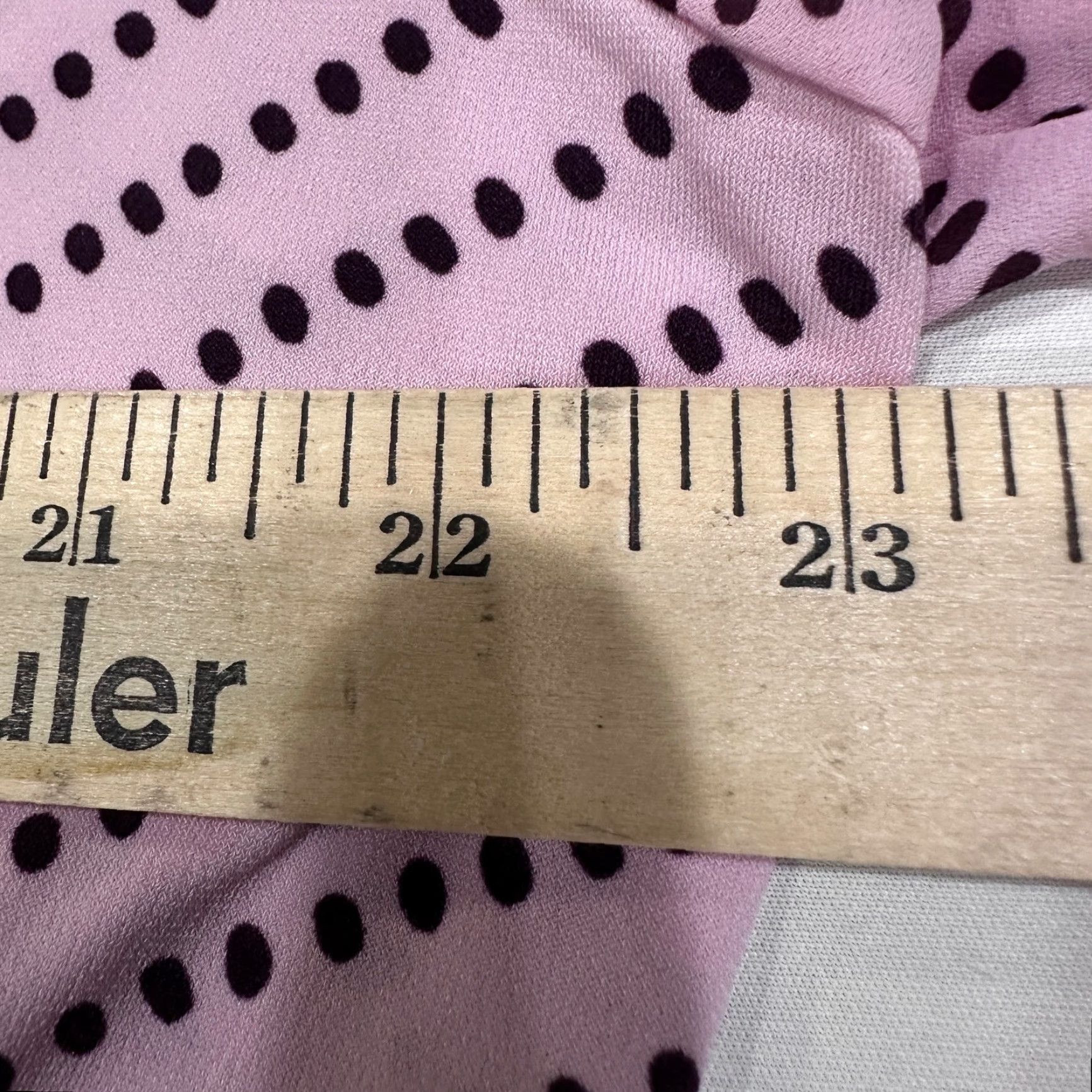 Ann Taylor Ann Taylor Blouse Womens 2XL Pink Polka Dot Long Sleeve Office Casual Coquette Blouse Size XXL / US 16-18 / IT 52-54 - 5 Thumbnail