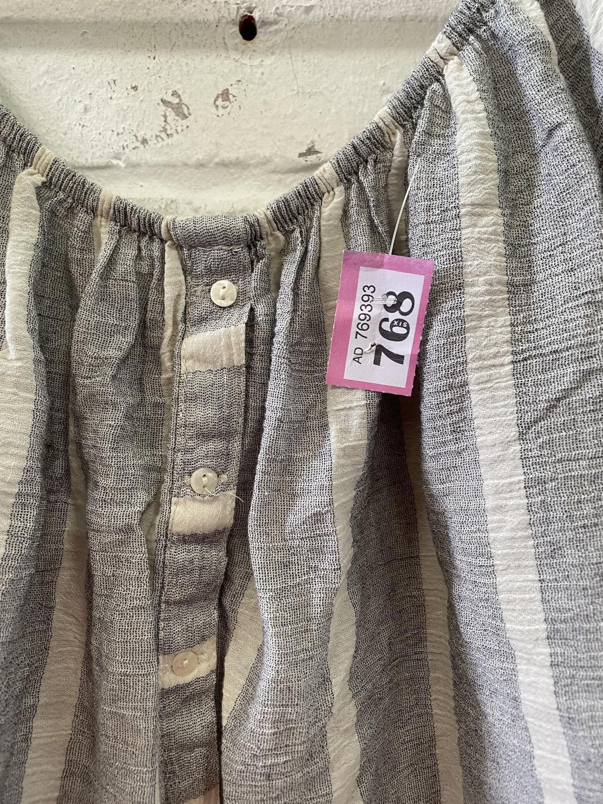 Superdry Superdry Women's Striped Button-Front Top Size Small Size S / US 4 / IT 40 - 4 Thumbnail