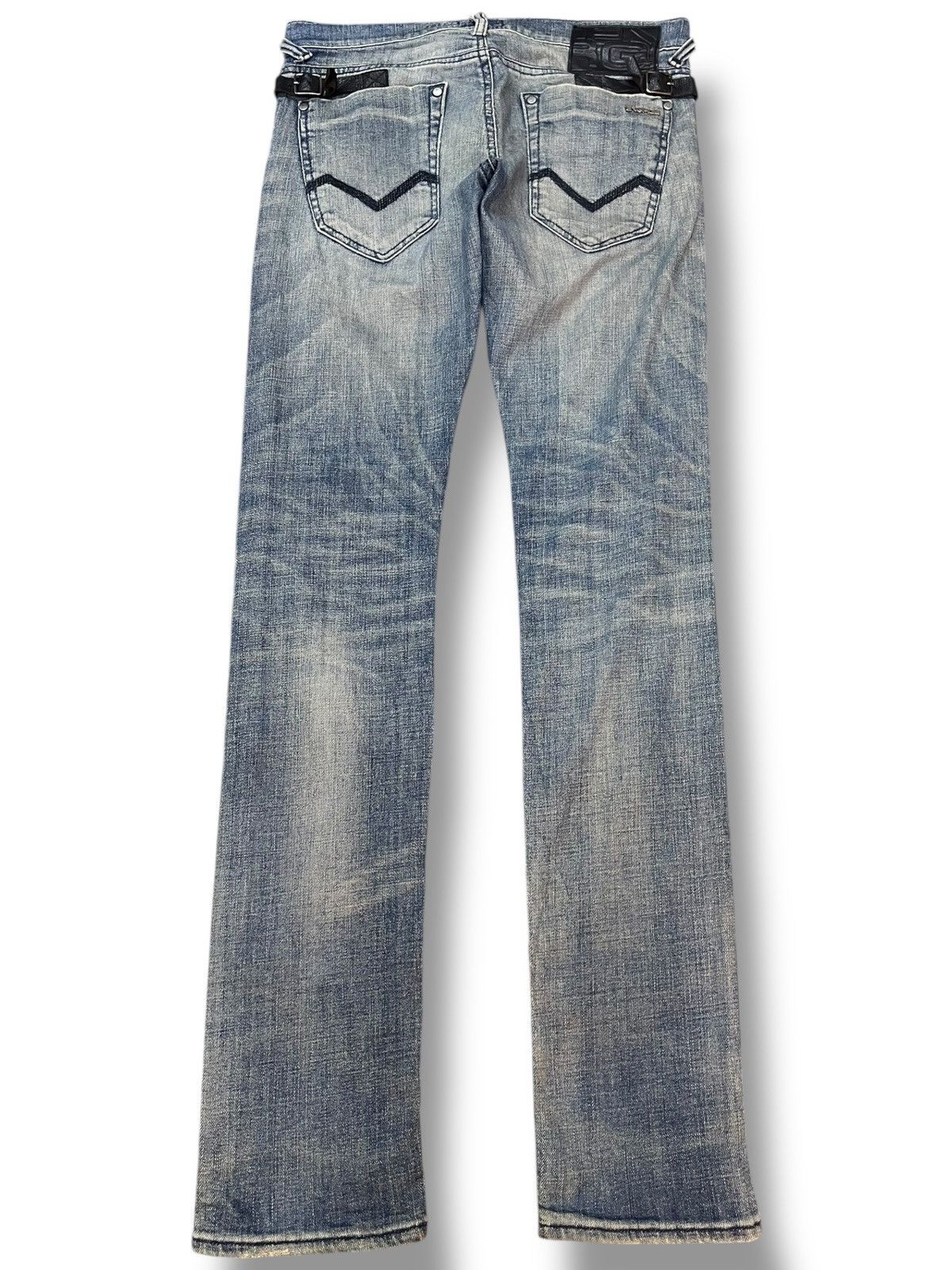 Energie × Vintage Vintage Energie Cuff Fadef Slim Fit Denim Size US 31 - 8 Thumbnail