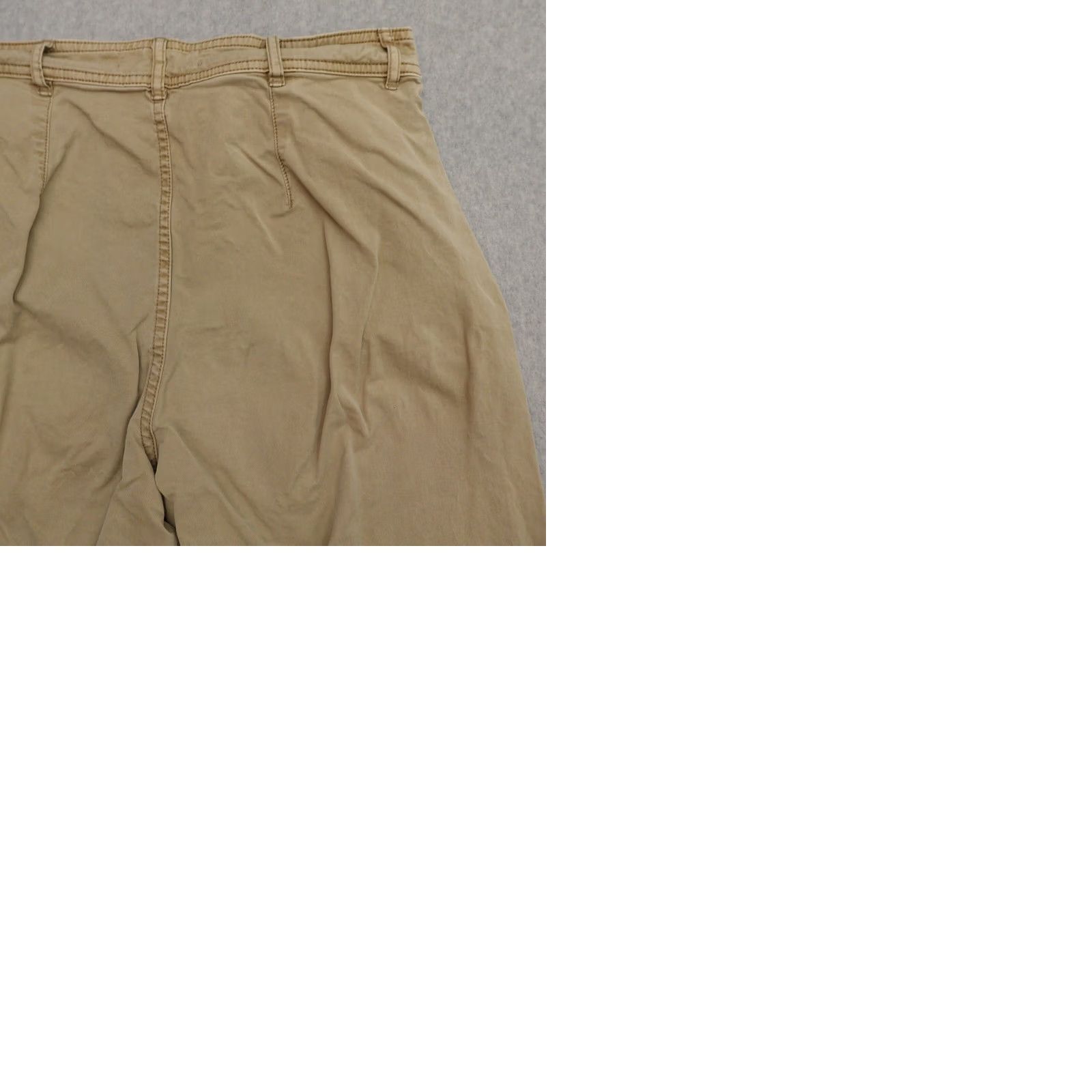 Everlane Everlane Jeans Womens 8 Wide-Leg Khaki Baggy Fit Button Fly 100% Linen Beige Chinos Pants Size 30" / US 8 / IT 44 - 10 Thumbnail