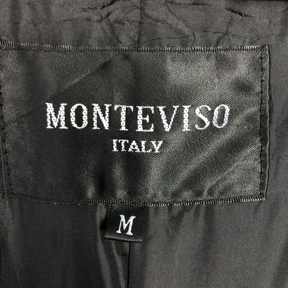 Japanese Brand 🔥VINTAGE LEATHER JACKET MONTEVISO ITALY ISSEY MIYAKE Size US M / EU 48-50 / 2 - 20 Thumbnail
