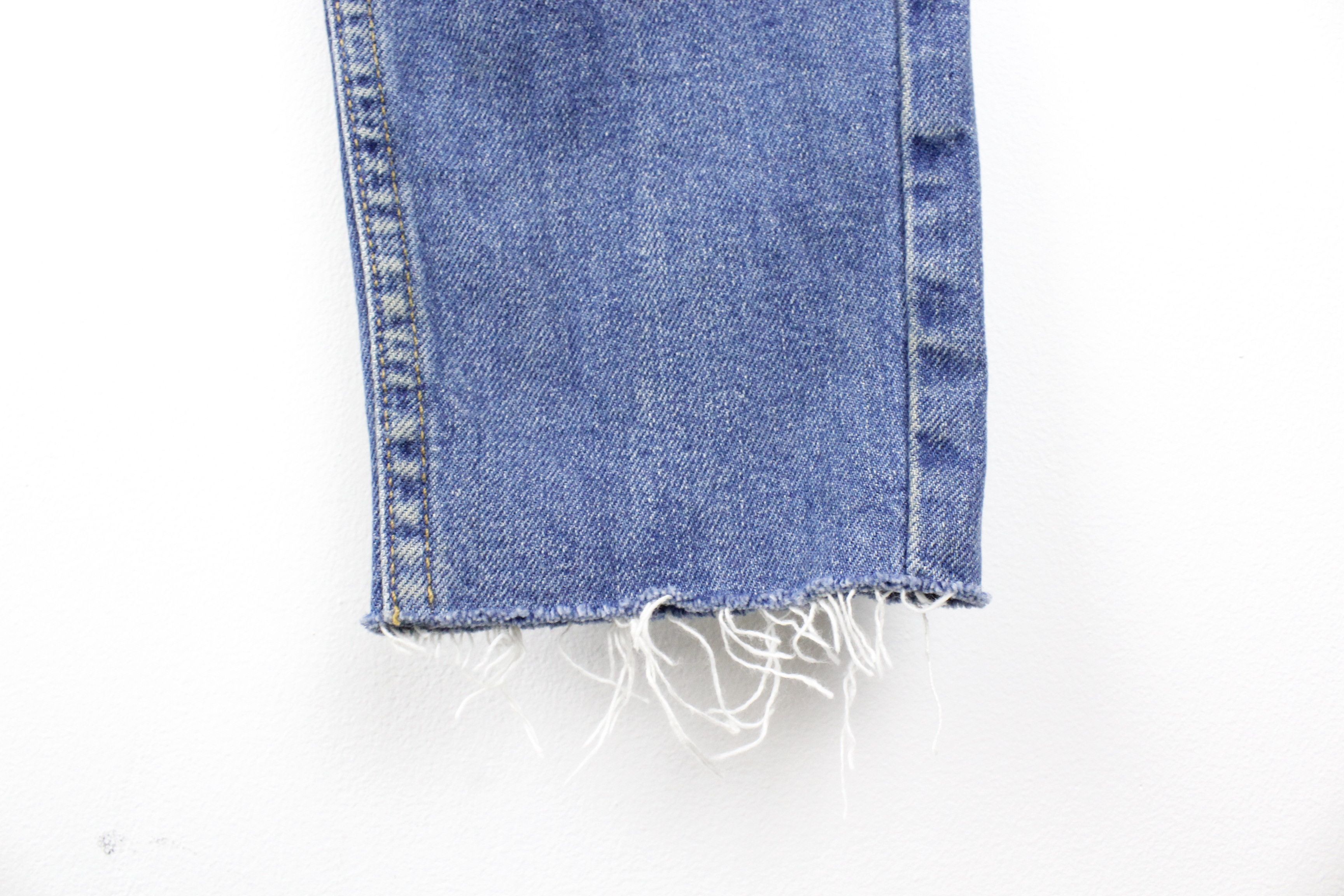 Jean × RE/DONE Womens Re/Done Blue Washed High Waisted Skinny Denim Jeans Size 27" / US 4 / IT 40 - 7 Thumbnail