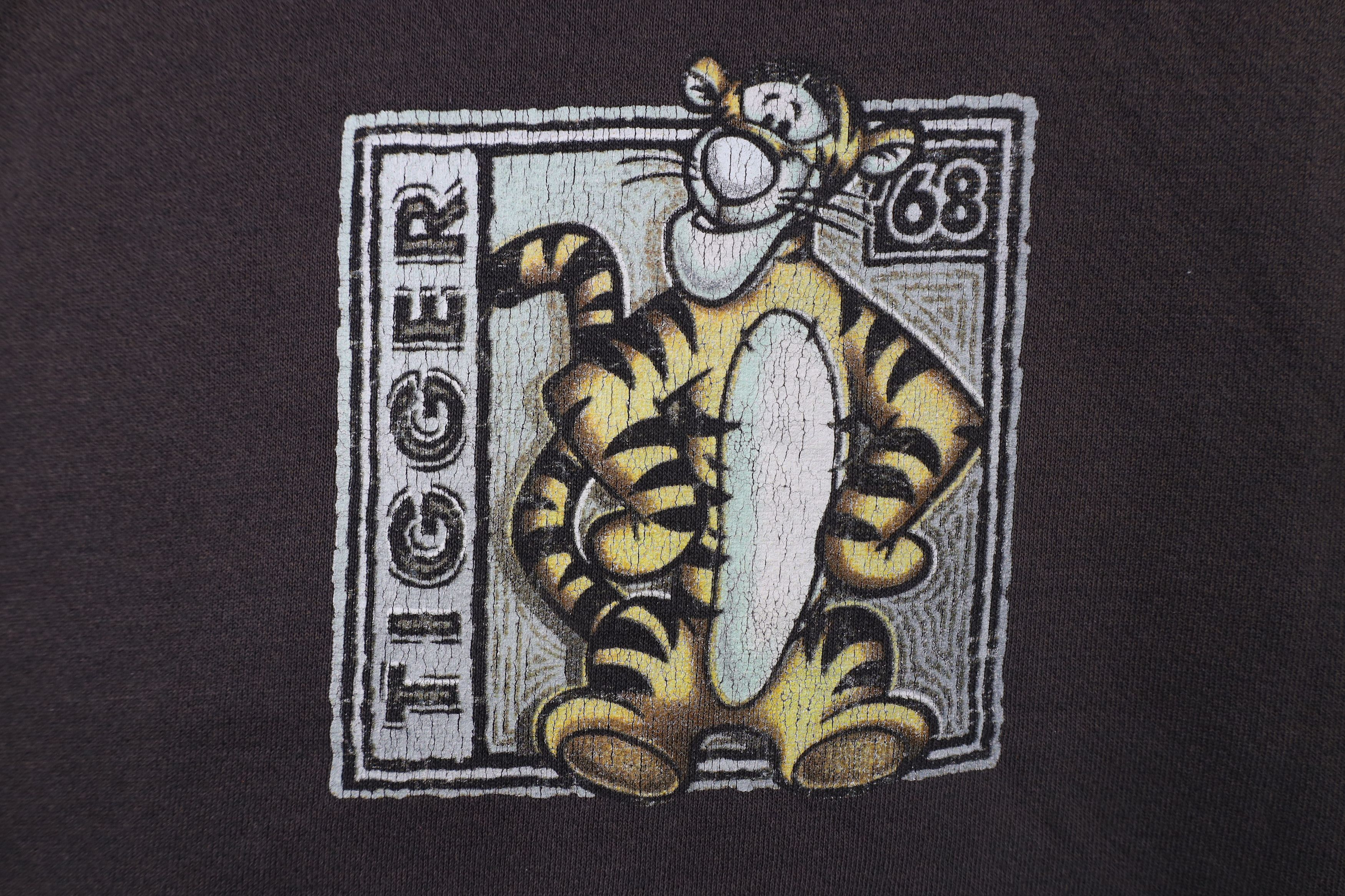 Disney × Vintage Vintage 90s Disney Winnie the Pooh Tigger Sweatshirt Gray Size US XXL / EU 58 / 5 - 4 Thumbnail