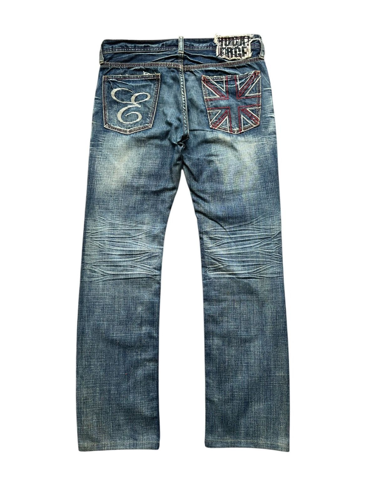 5351 POUR LES HOMMES SS2009 Edge Rupert ''Rockstar Edge '' distressed boro denim Size US 32 / EU 48 - 2 Thumbnail