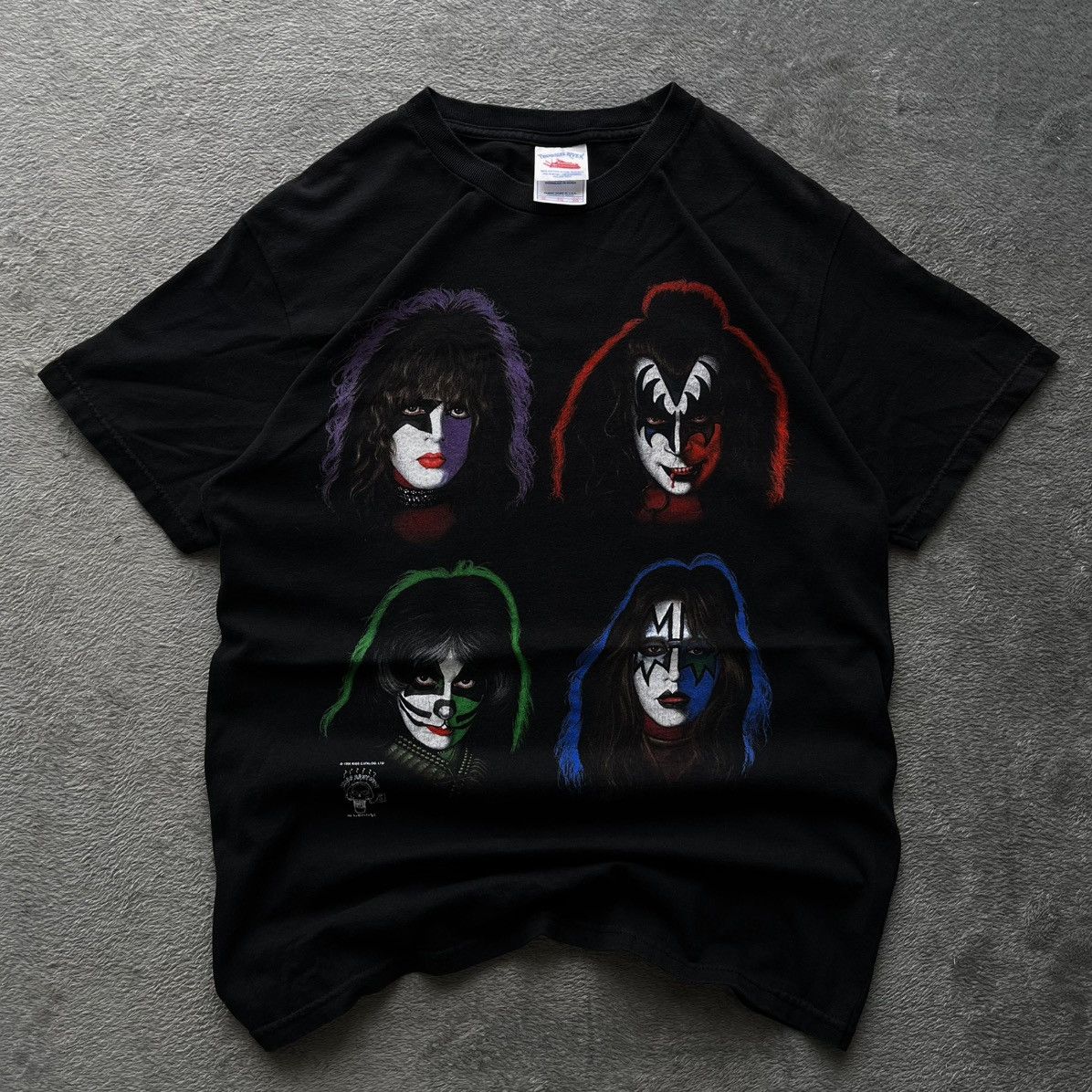 KISS VINTAGE 1996 KISS “Faces Winterland Grail” Tennessee River Size US XL / EU 56 / 4 - 1 Thumbnail