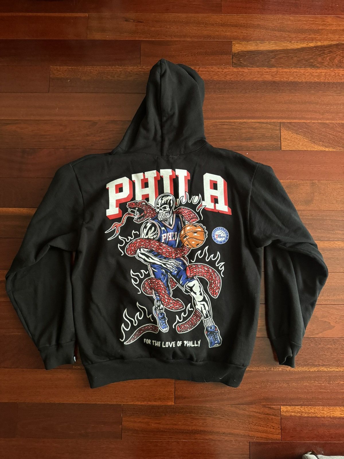 NBA Warren Lotas Warren Lotas For The Love Philly Sixers Hoodie Grailed