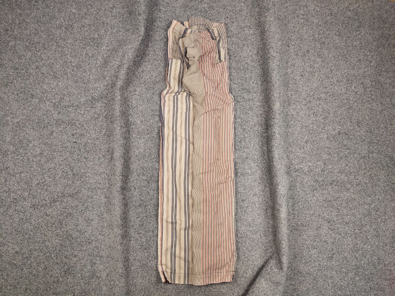 W&LT Vintage W&LT Walter Van Beirendonck Puk Puk Striped Pants Size US 34 / EU 50 - 1 Thumbnail