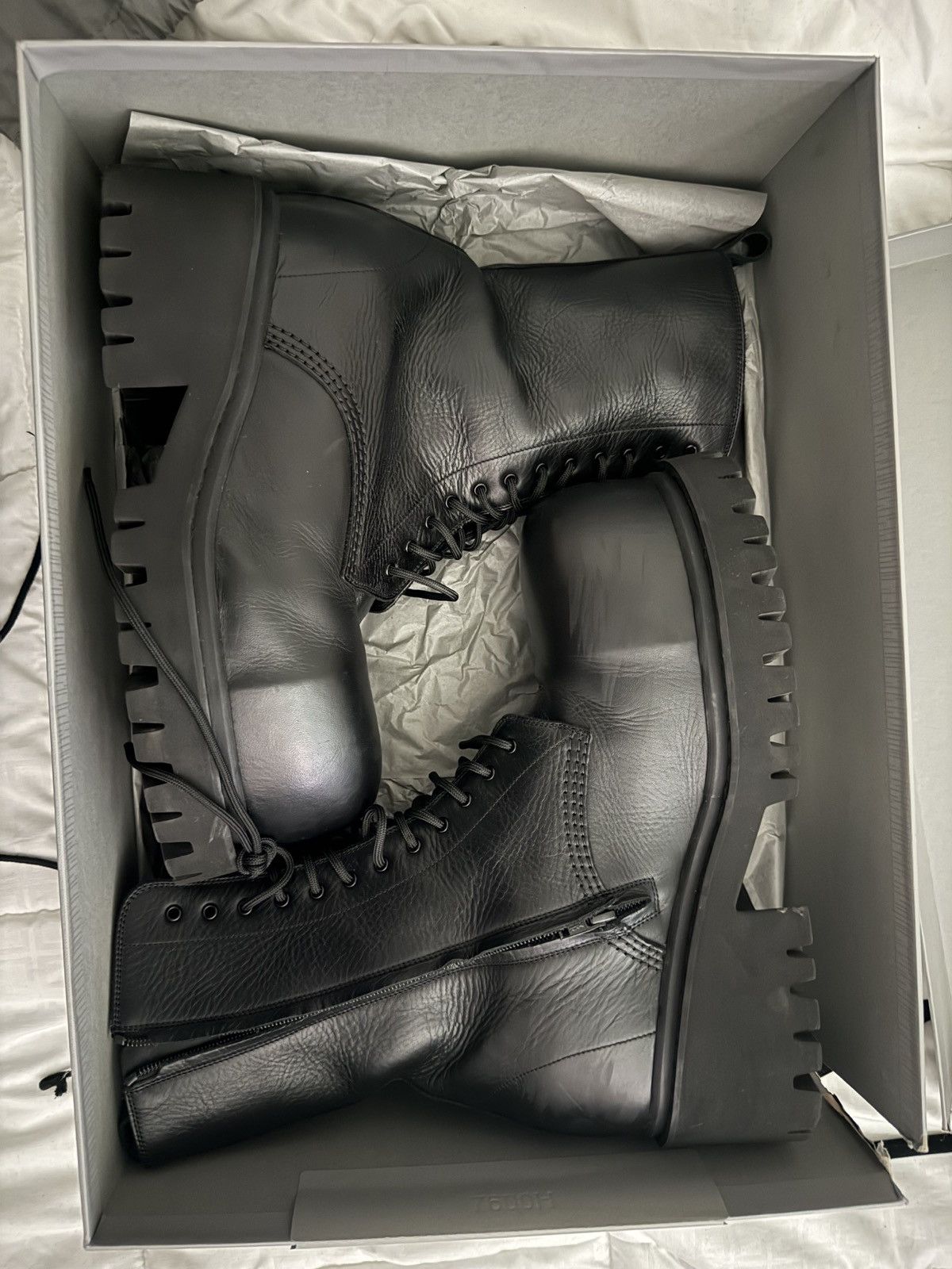Balenciaga Balenciaga Stomper Bootie F/W24 Size US 12 / EU 45 - 1 Thumbnail