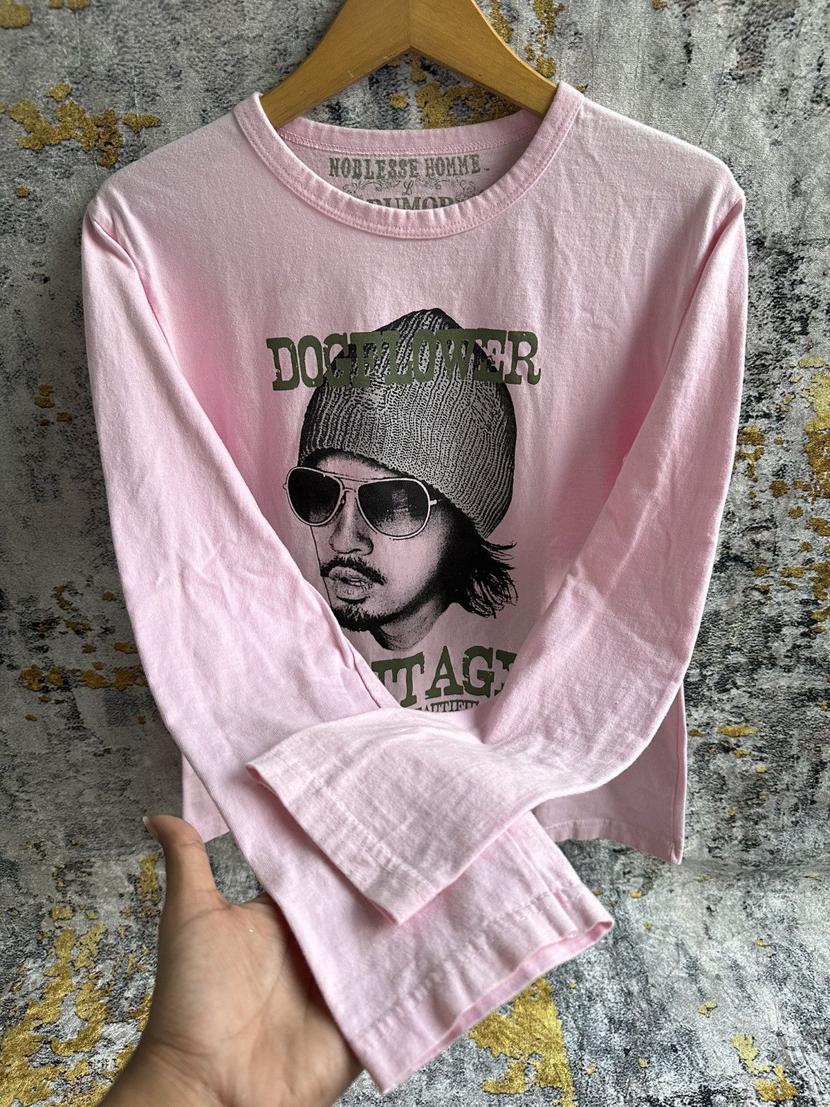 20471120 VINTAGE NOBLESSE HOMME & RUMOR LONG SLEEVE BAND ROCK STYLE Size US M / EU 48-50 / 2 - 3 Thumbnail