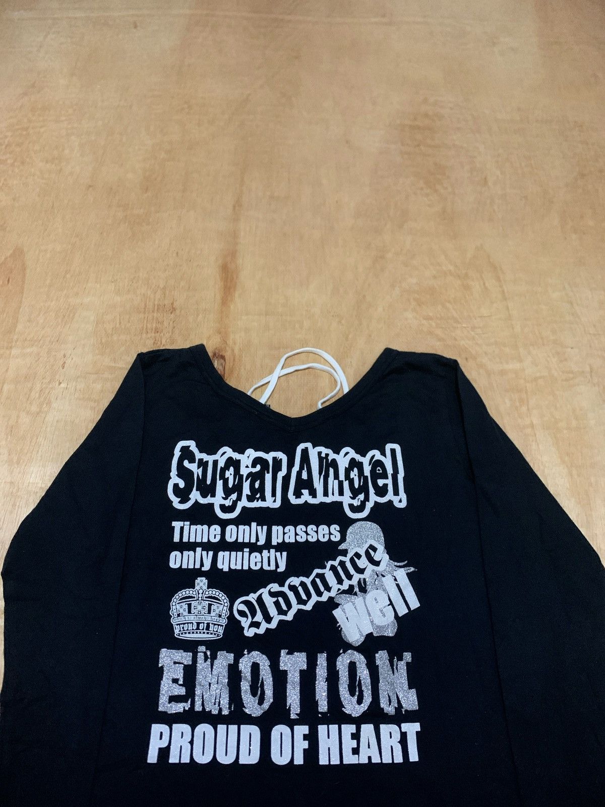 Hysteric Glamour × If Six Was Nine × Japanese Brand Vintage Y2k Sugar Angel Longsleeve Punk style Size US L / EU 52-54 / 3 - 4 Thumbnail