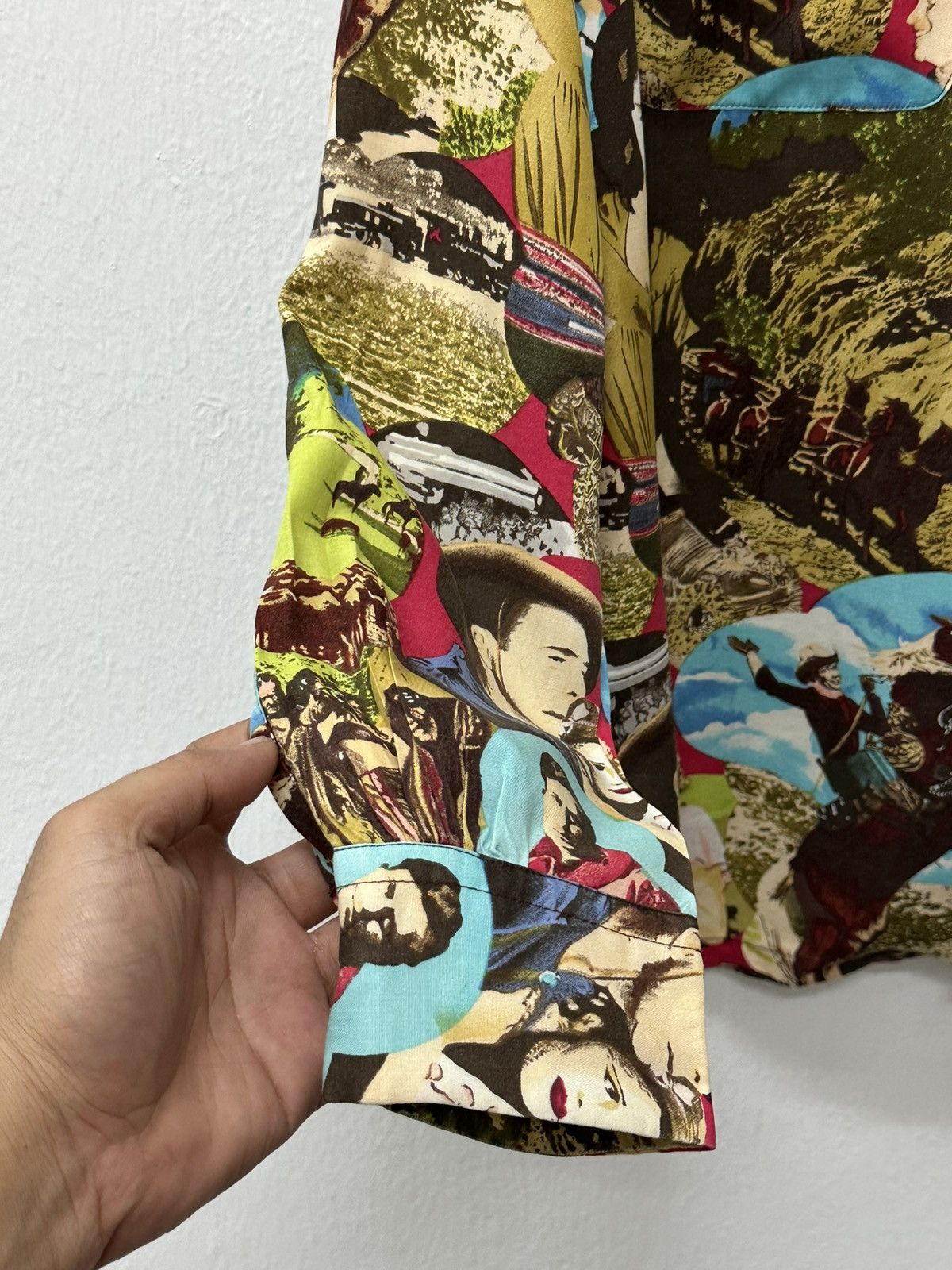 Pherrow's Pherrow’s Japan Cowboy Printed Button Up Japan Size US M / EU 48-50 / 2 - 7 Thumbnail